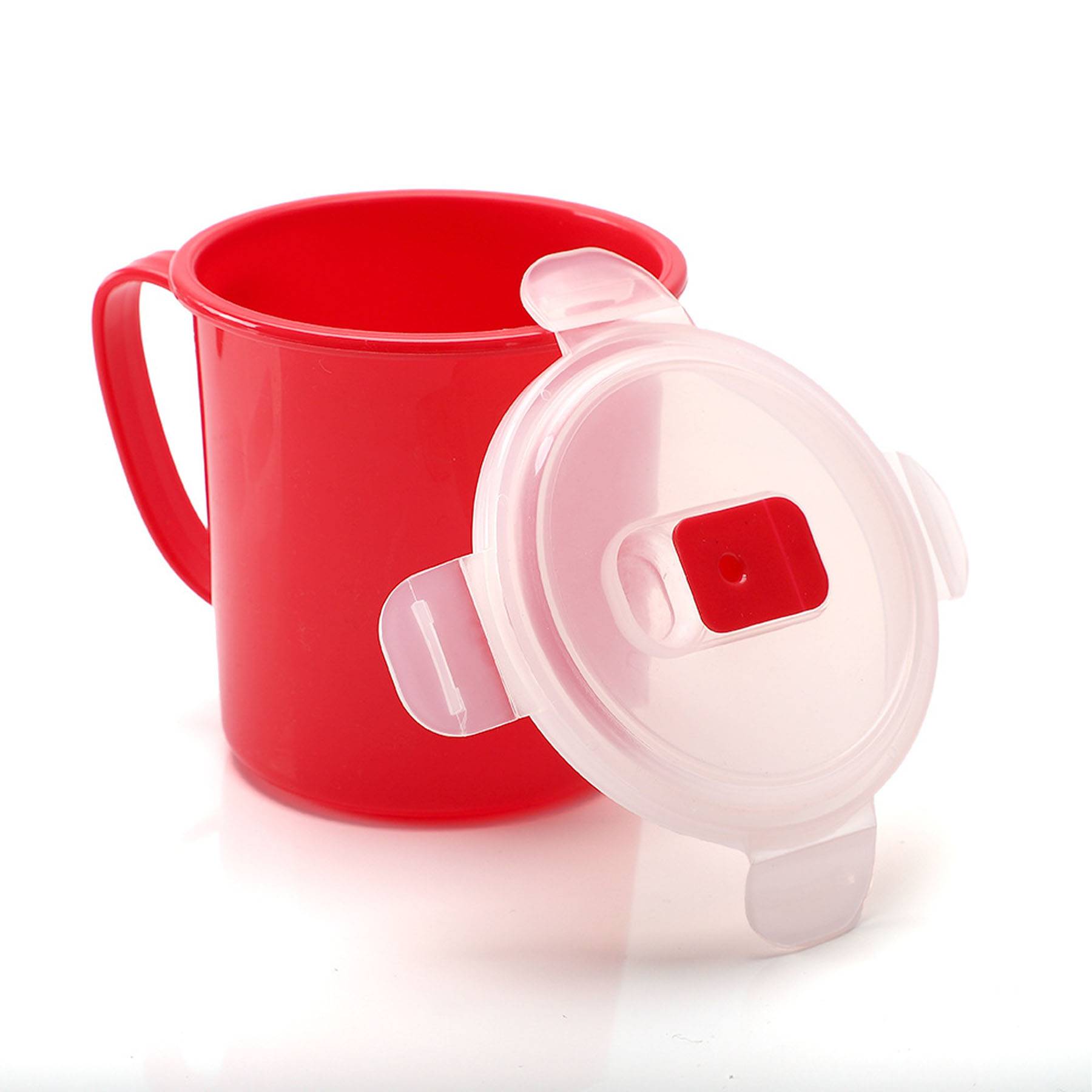 22 Oz. Microwavable Soup Cup Bowl with Cover 3