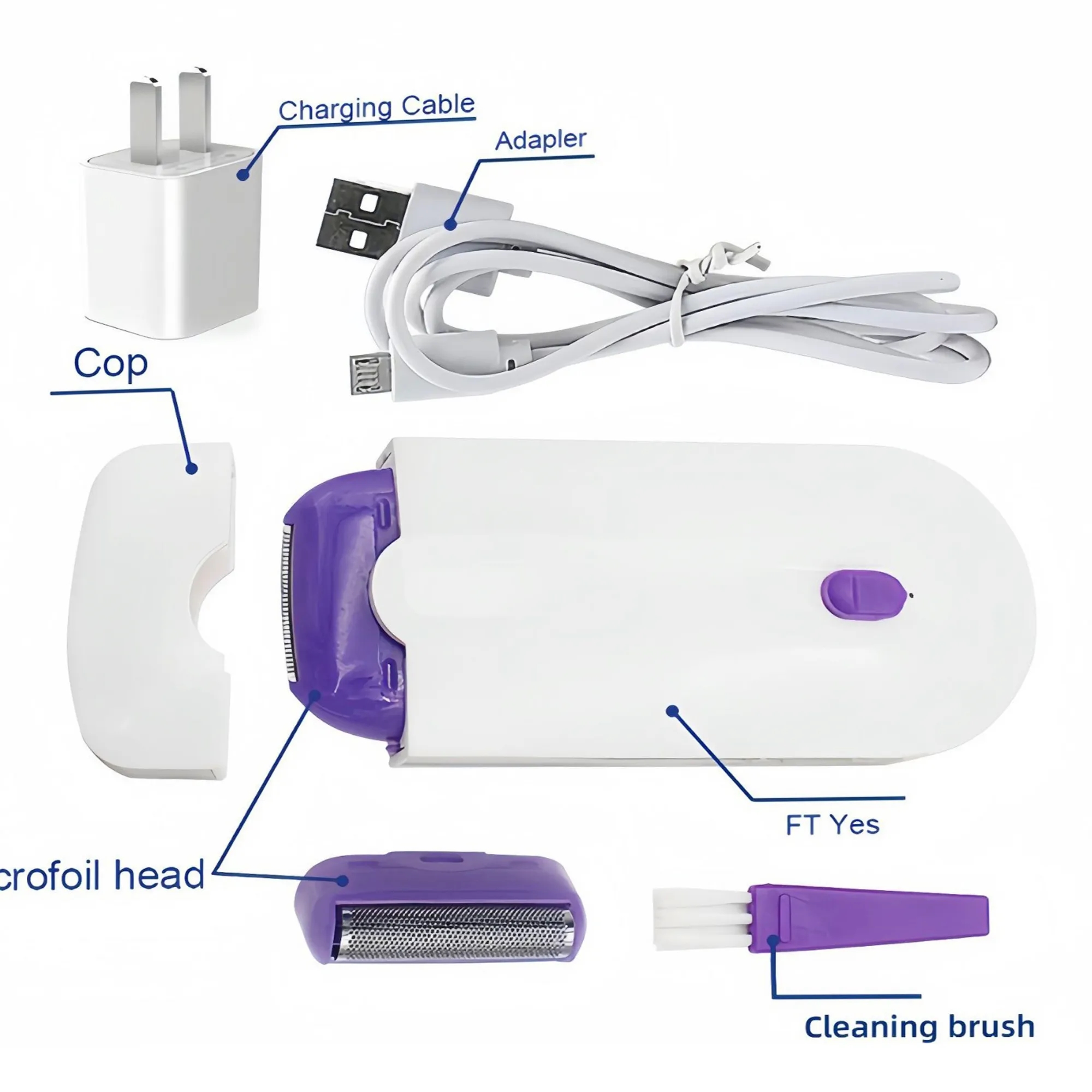 Electric Body Hair Removal Device 6