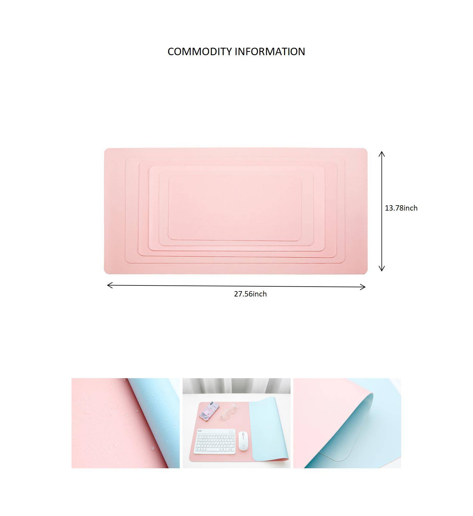 Cross-Border Leather Mouse Pad 7