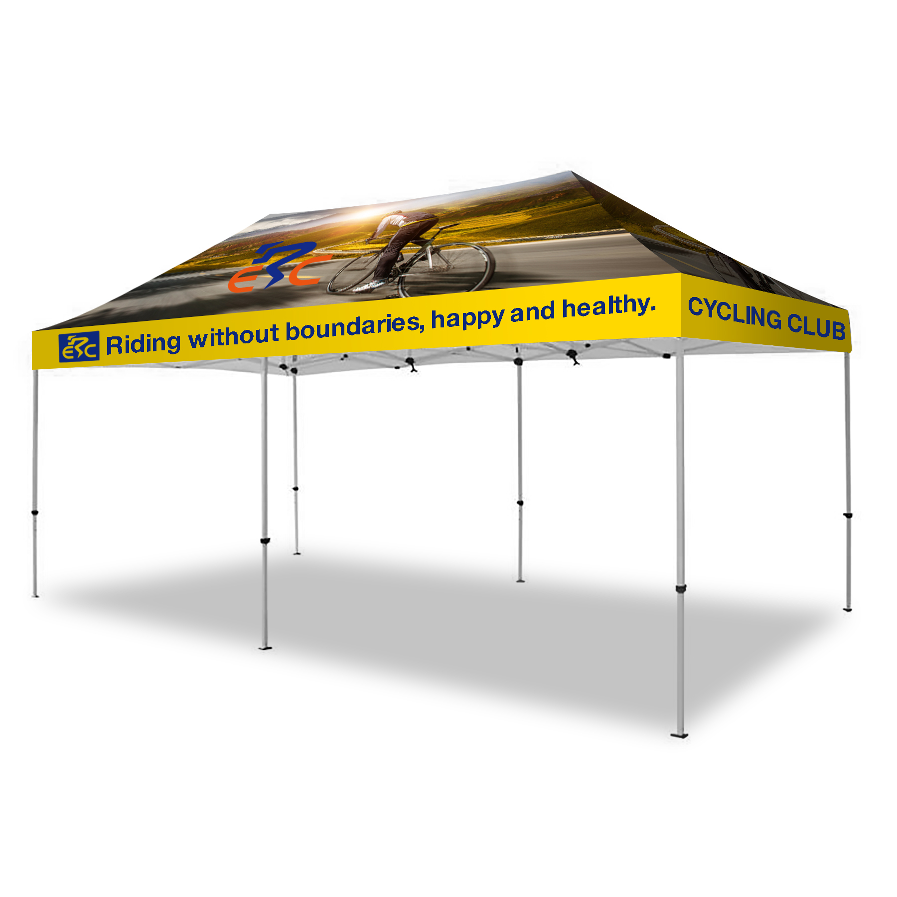 10' x 20' Premium Hex Aluminum Canopy Tent w/Dye Sublimation Canopy 2