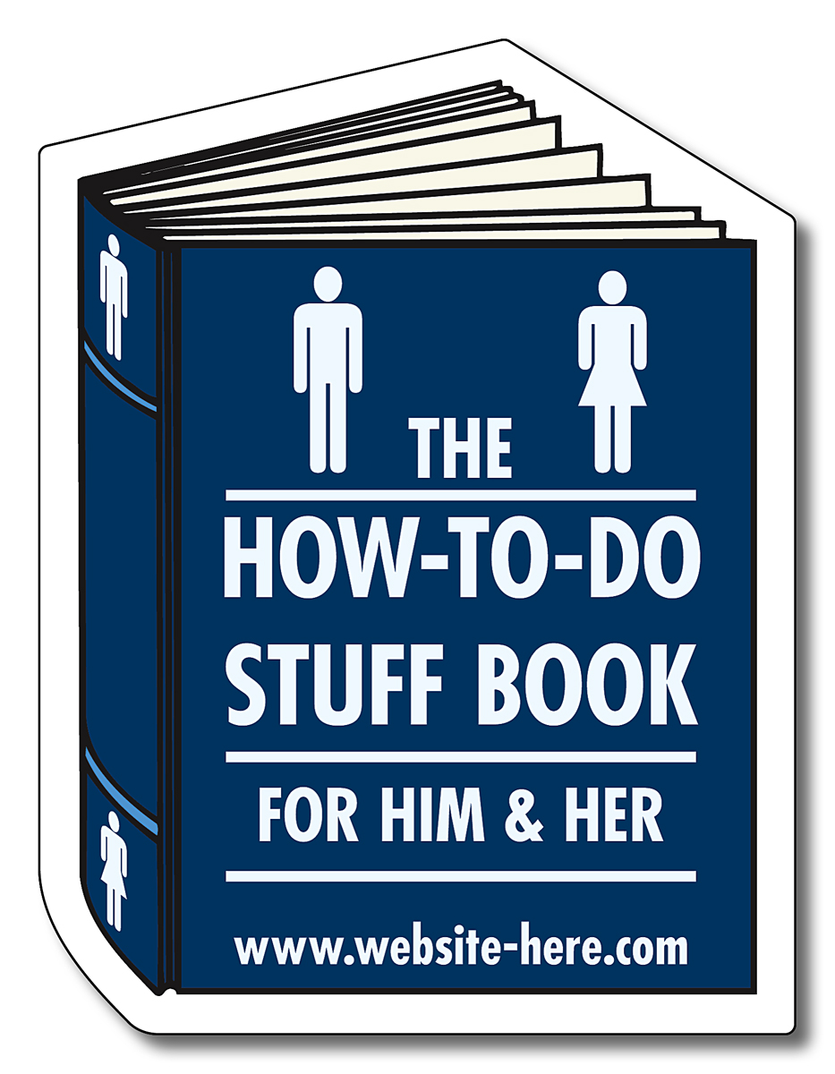 Magnet - Book Shape (2.375x3.125) - 20 mil. 2