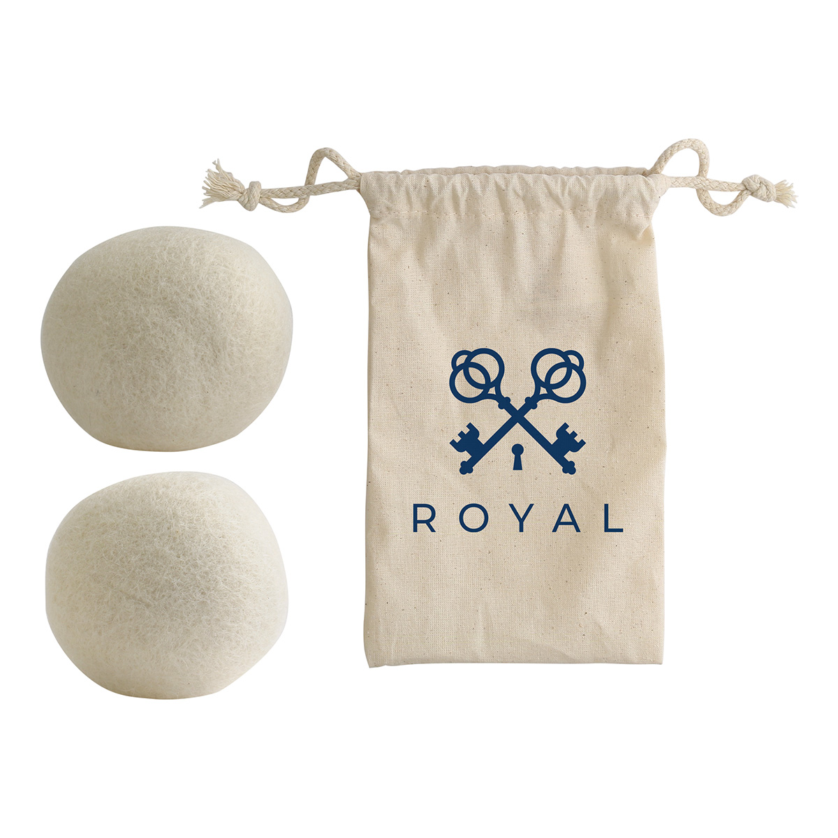 Toss 'N Dry 2-Piece Reusable Dryer Balls in Cotton Pouch 12