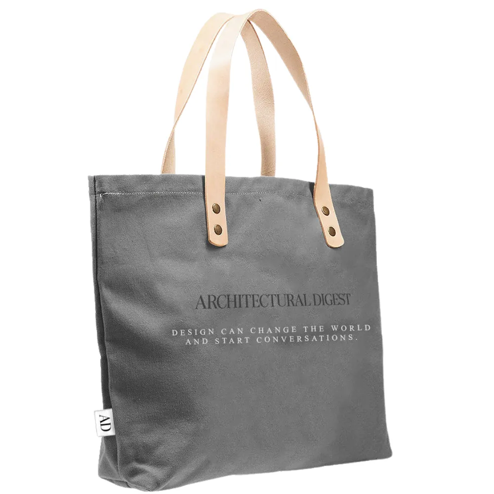 Recycled Canvas Market Tote Bag 6