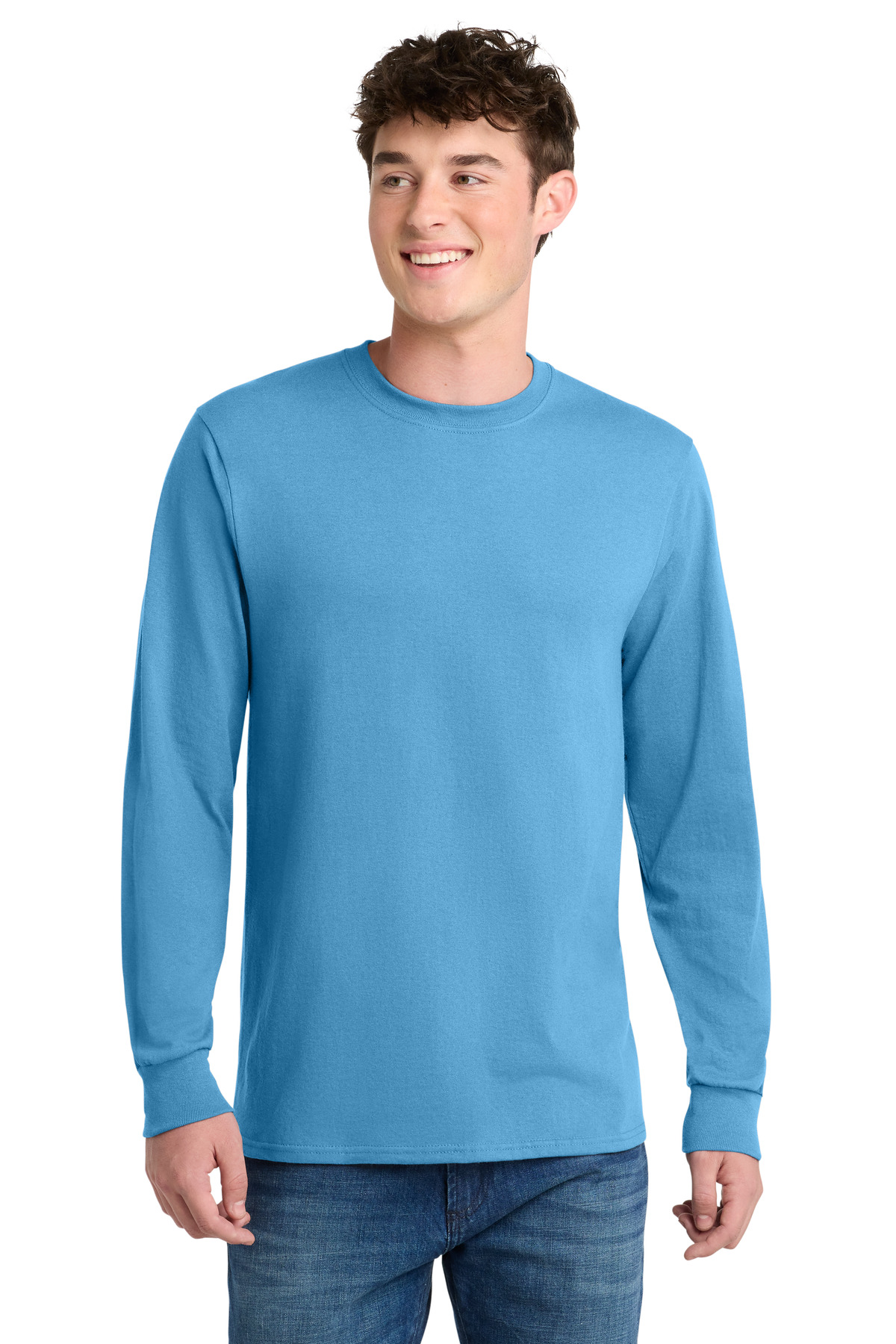 Port & Co Long Sleeve Core Blend Tee. PC55LS 74