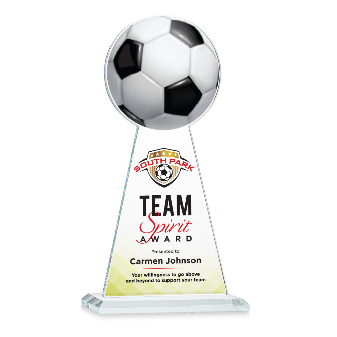 Edenwood Soccer VividPrint™ Award - Clear 1