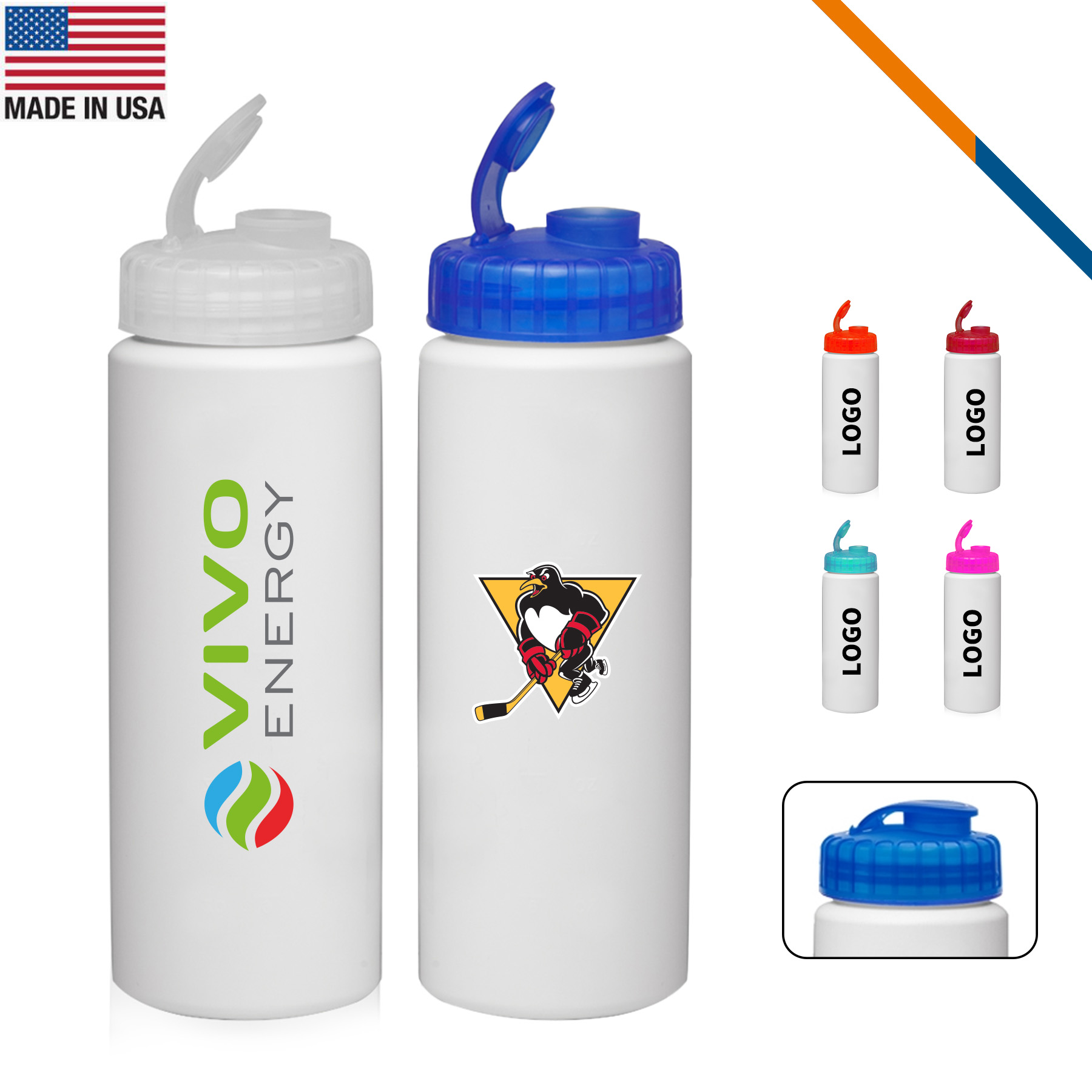 Walsh Plastic Water Bottles - 32OZ. 7