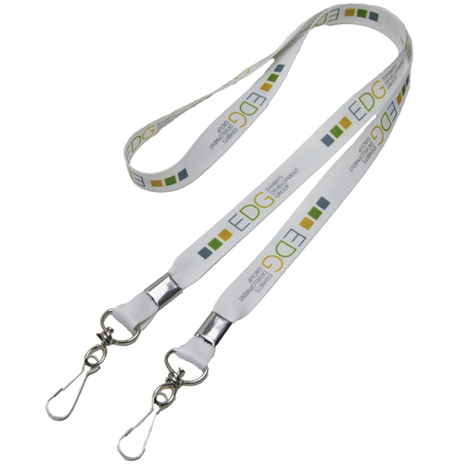 1/2" Double Ended Dye-Sublimation Lanyard 3