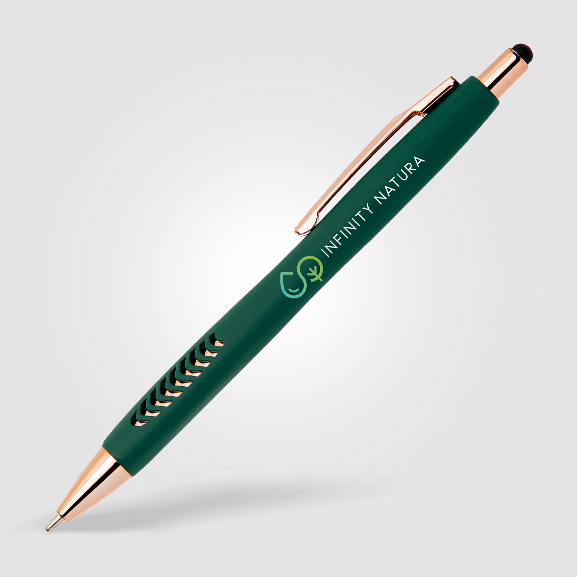 Avalon Softy Rose Gold Pen w/ Stylus 18