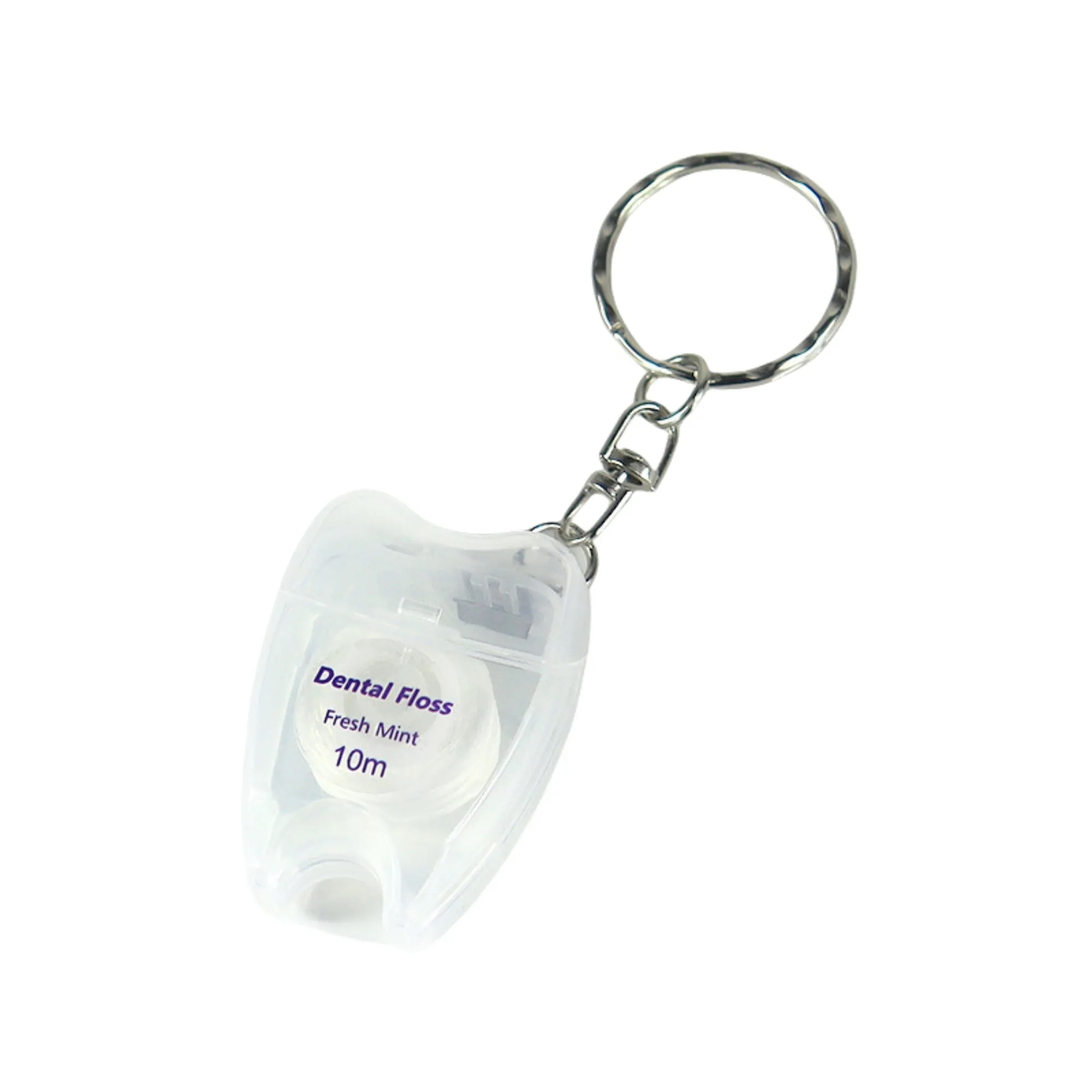 Tooth-Shaped Keychain Floss Container 12