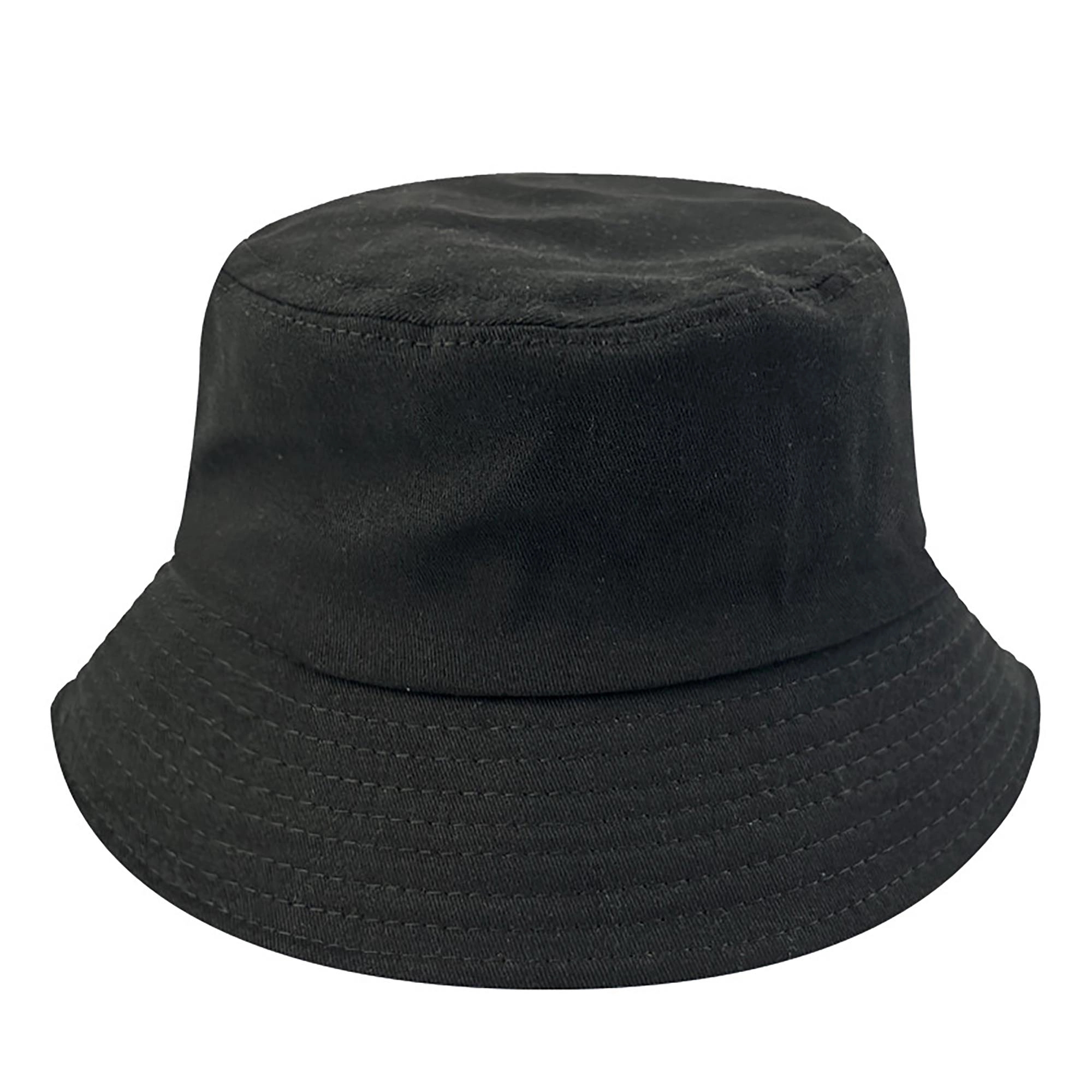 Embroidery Cotton Bucket Sun Hat 14
