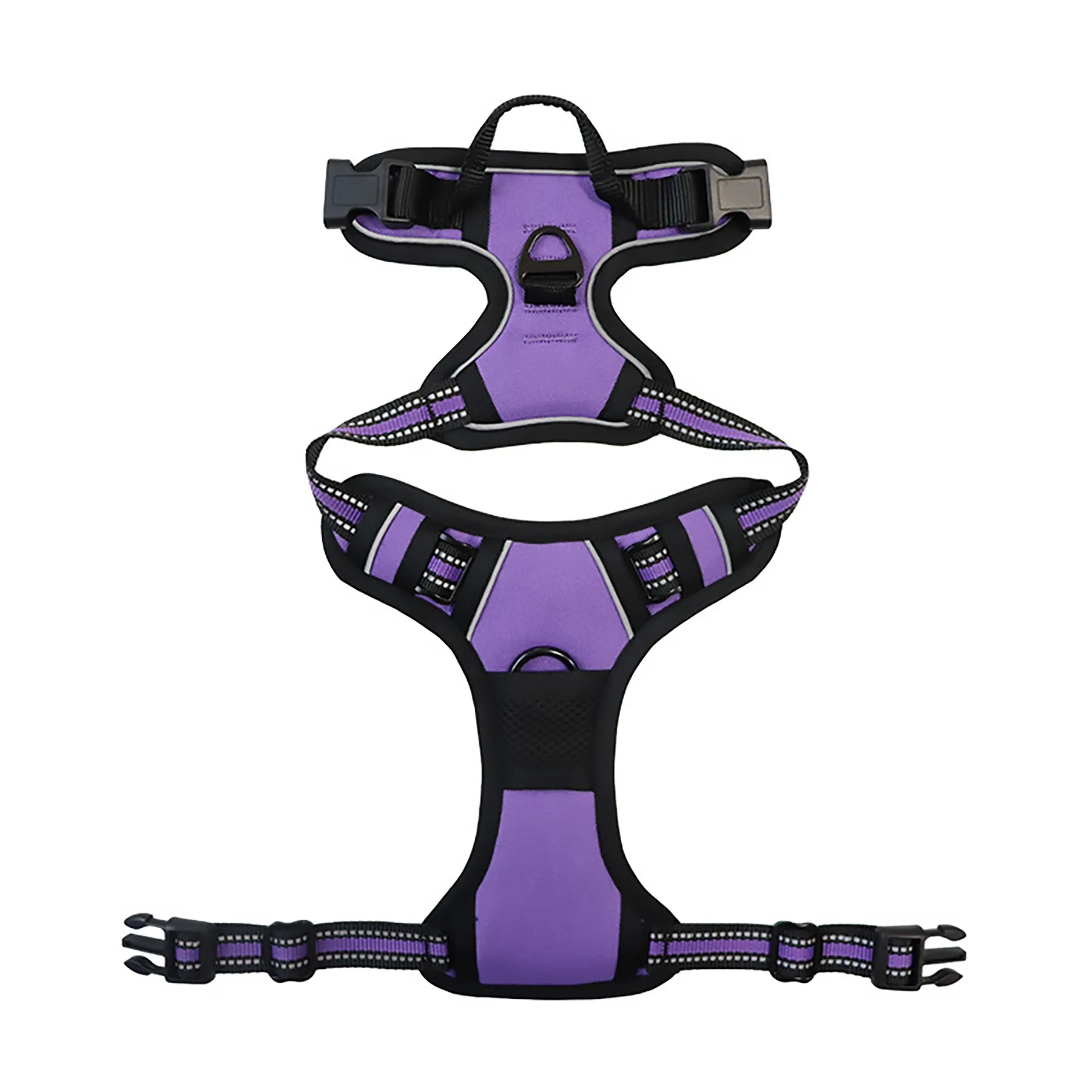 Polyester Reflective Medium And Large Dog Harness 3