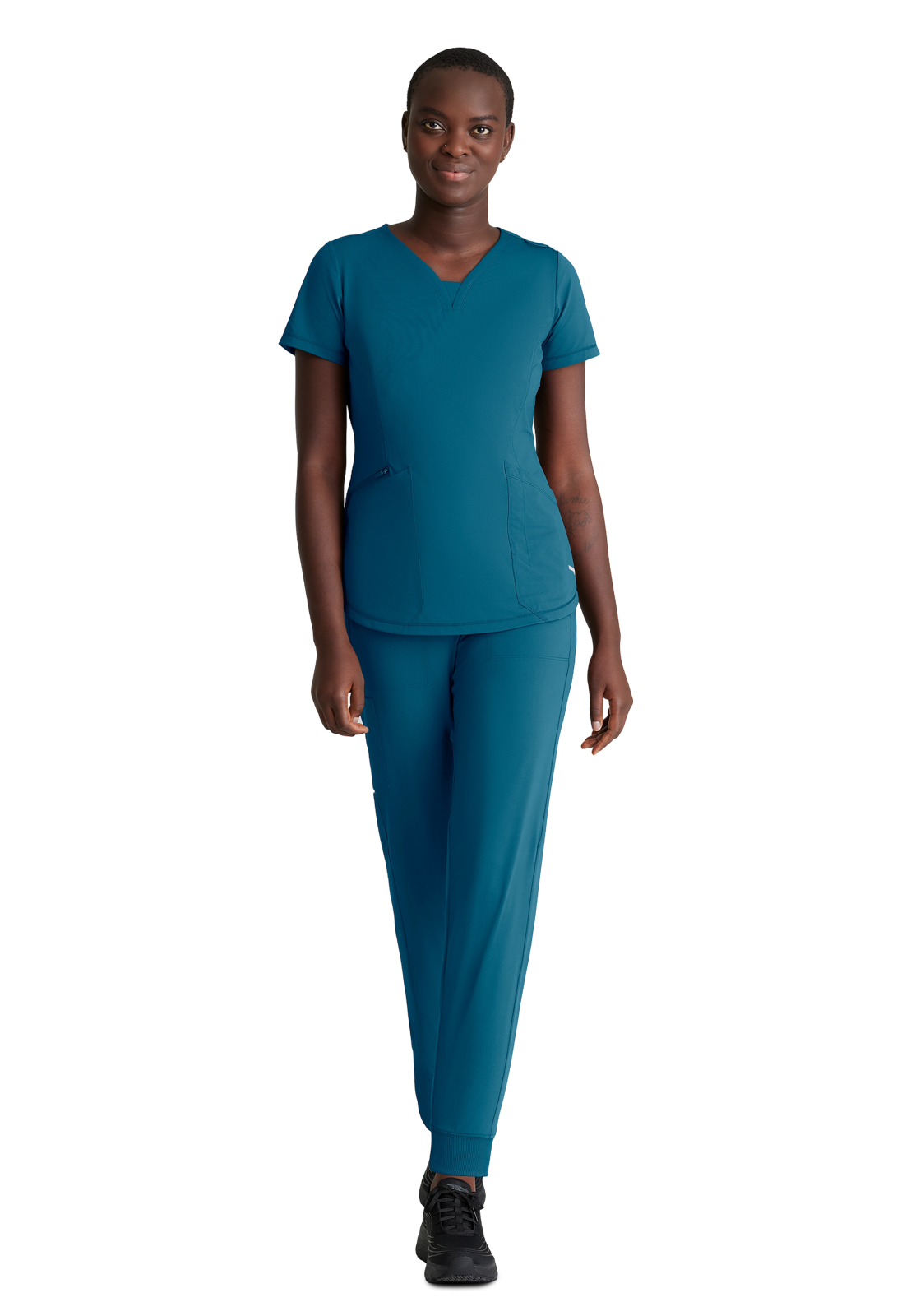 Skechers Slip-Ins - Women's Three-Pocket V-Neck Serene Scrub Top 11