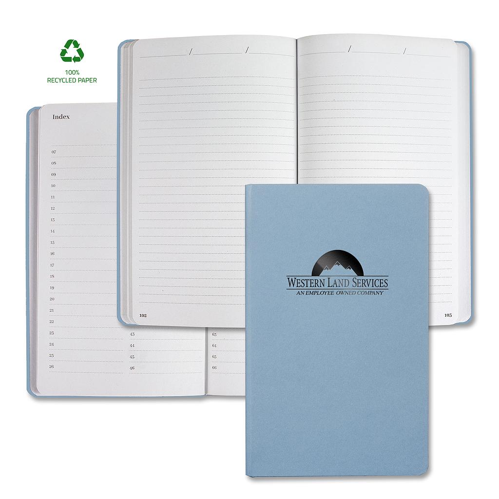 Castelli Samoa ECO Indexed Recycled White Page Journal 6