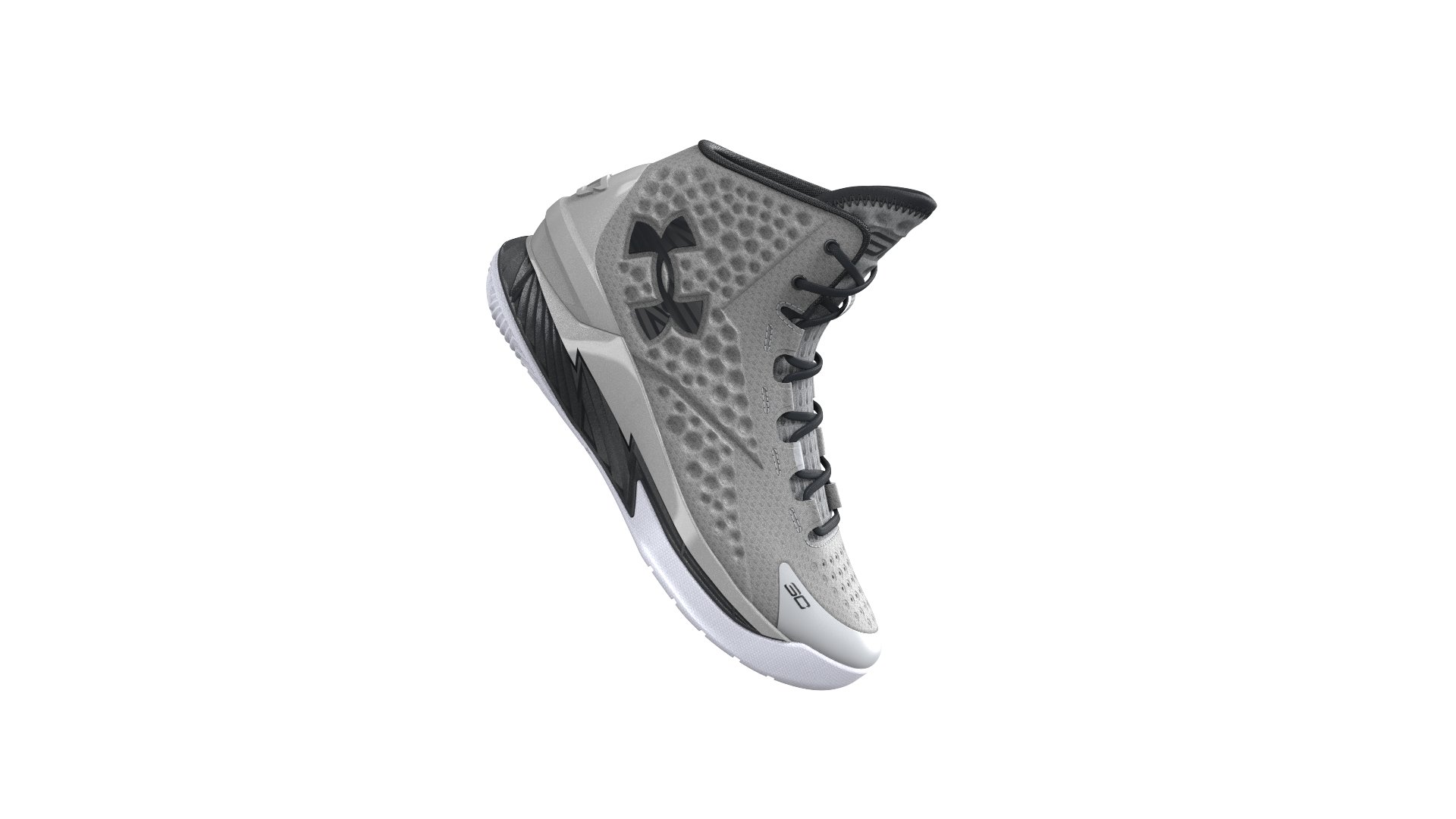 Pre-School Curry 1 Black History Month Basketball Shoes  2