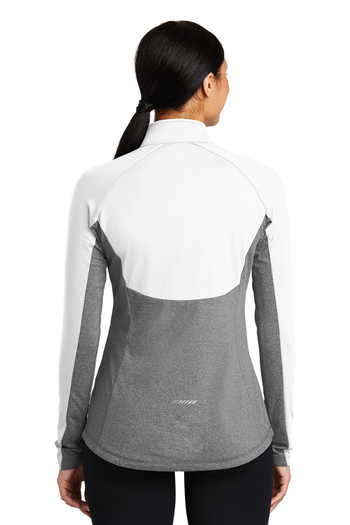 Sport-Tek Women's Sport-Wick Stretch Contrast 1/4-Zip Pullover. LST854 29