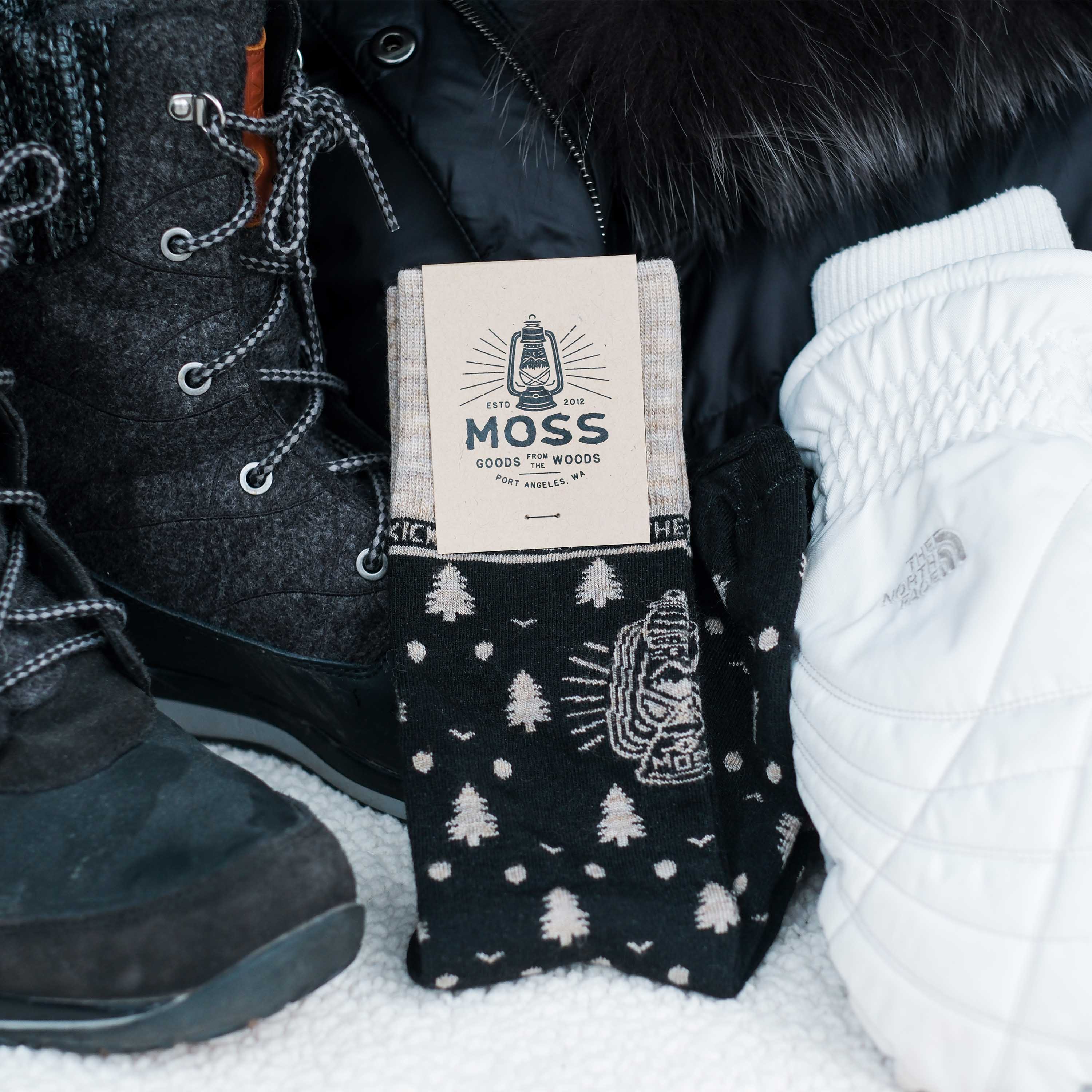 Synthetic Blend Skiing Socks - Slope-Ready Warmth and Support - American Made 2