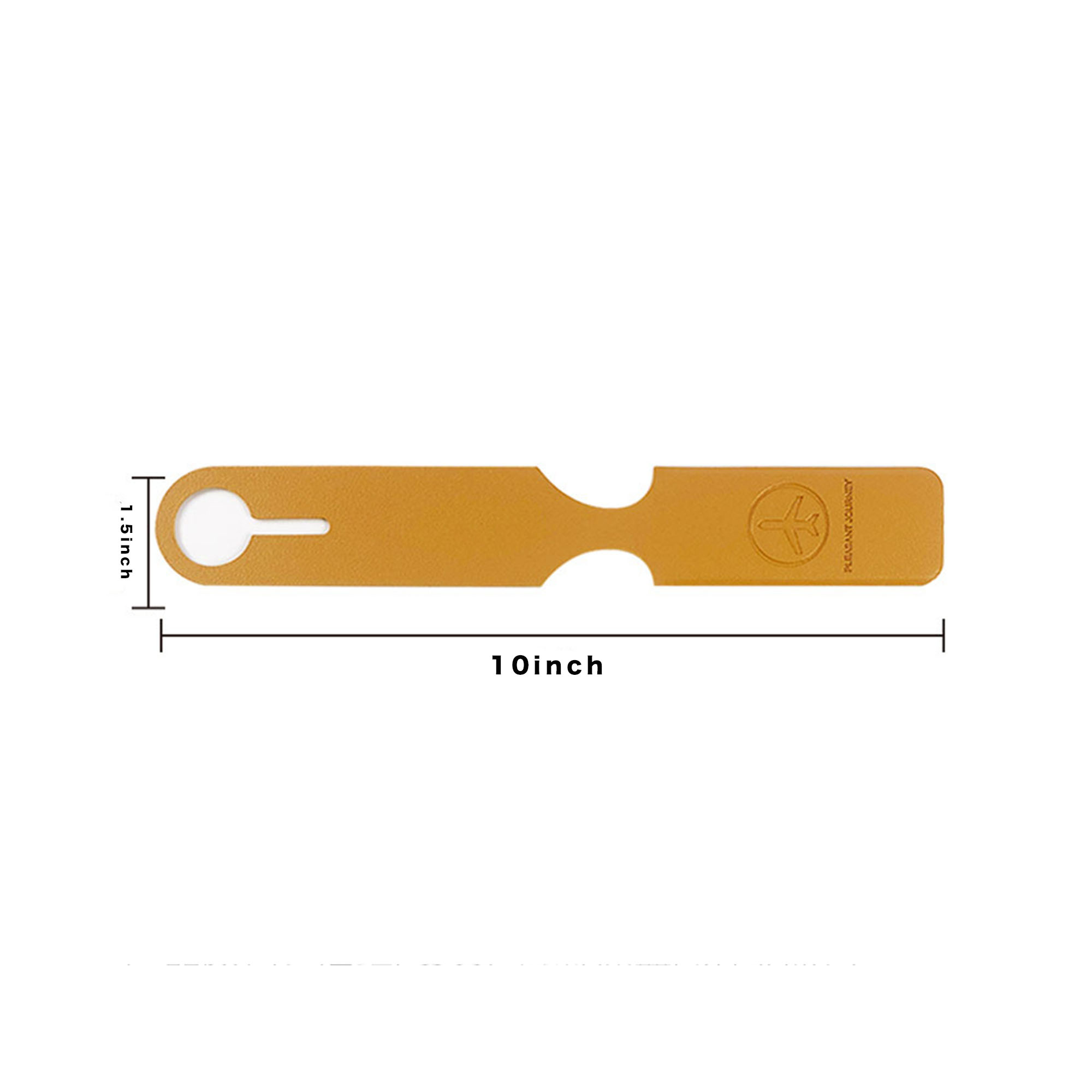 Leather Hanging Luggage Tag 5