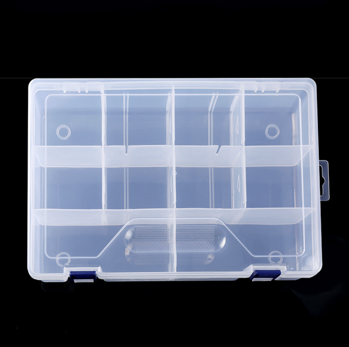 10 Grids Plastic Clear Organizer Box 9