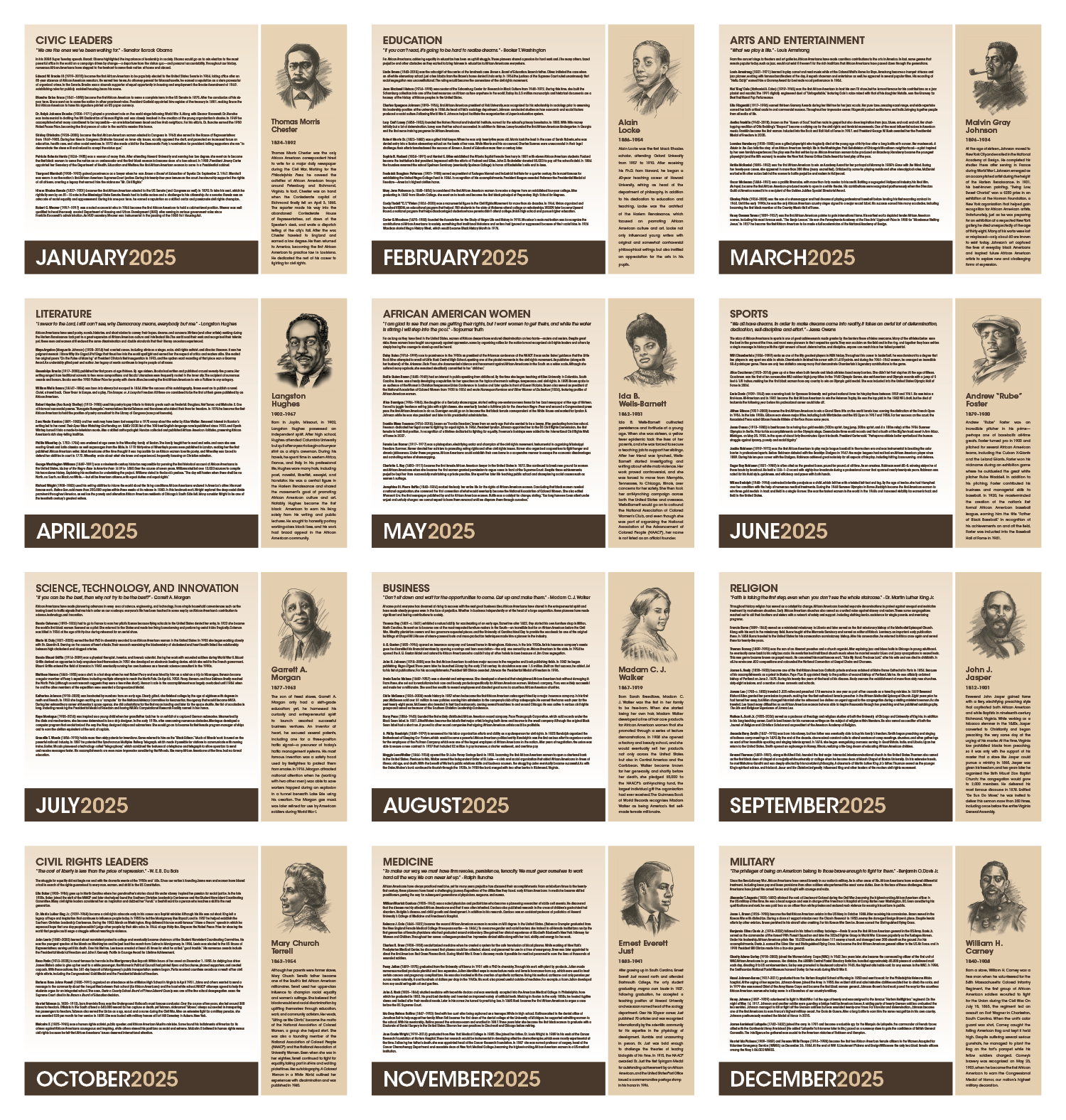 Triumph® Calendars African-American Heritage Barack Obama Calendar 10