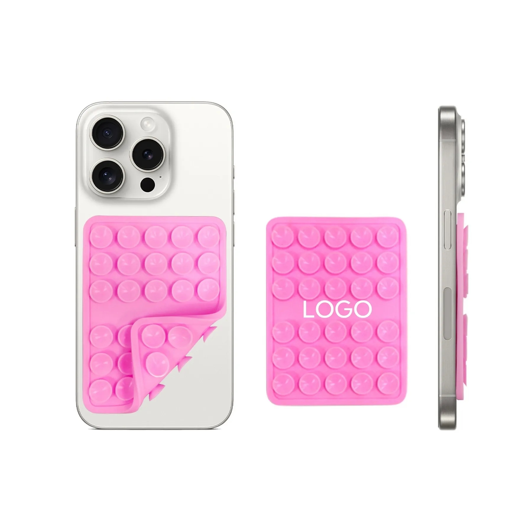 Silicone Suction Cup Phone Case Double Sided 5