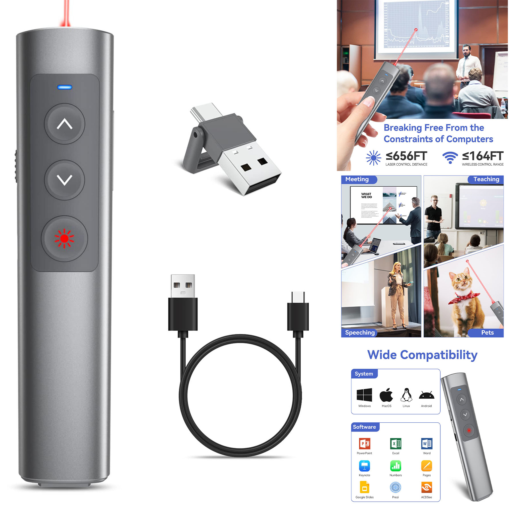 Wireless Clicker for Powerpoint Presentations 2