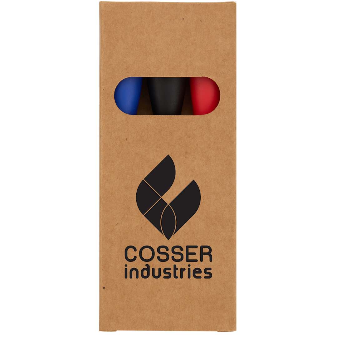 3-Piece Recycled Dry Erase Marker Set 89