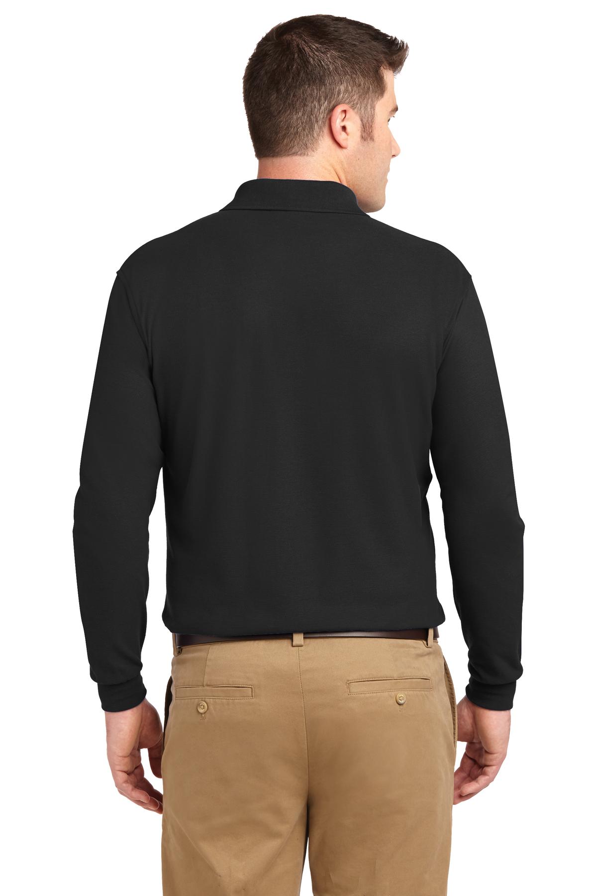 Tall Silk Touch Long Sleeve Polo