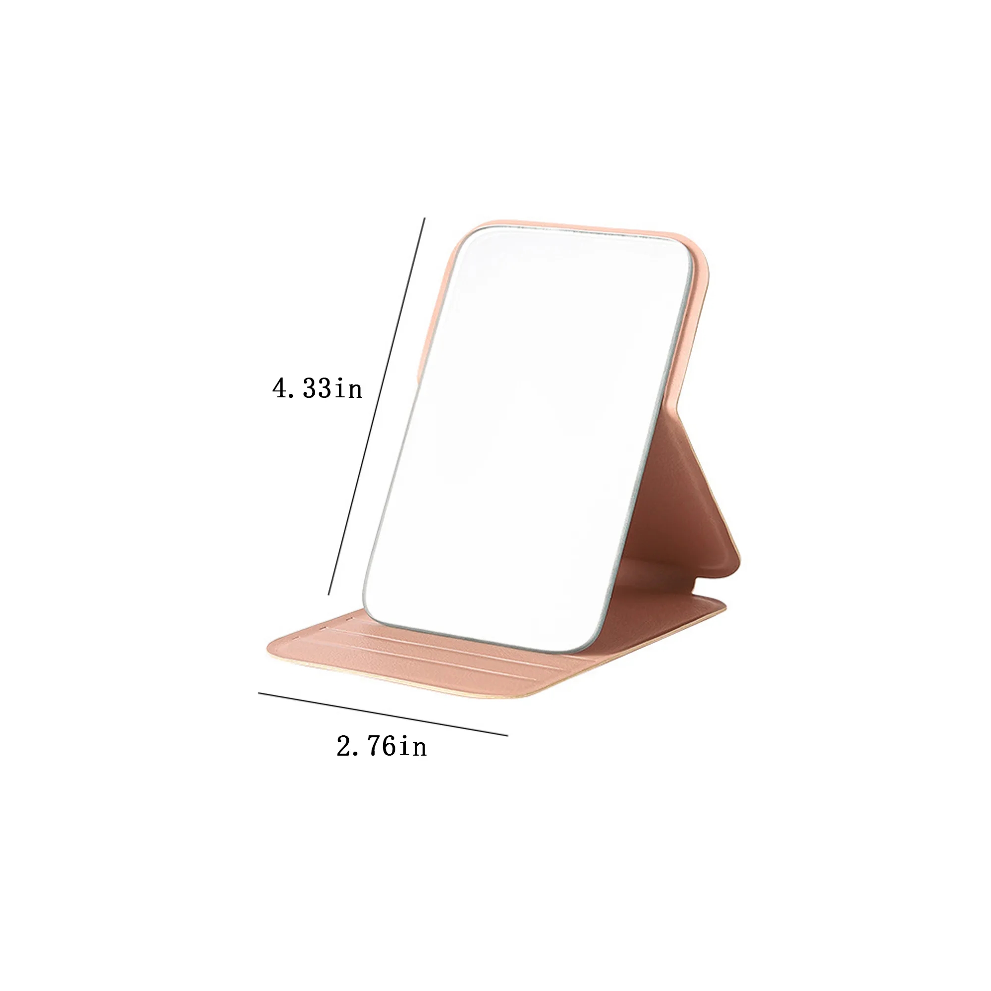 Custom Logo Folding Compact Mirror 2