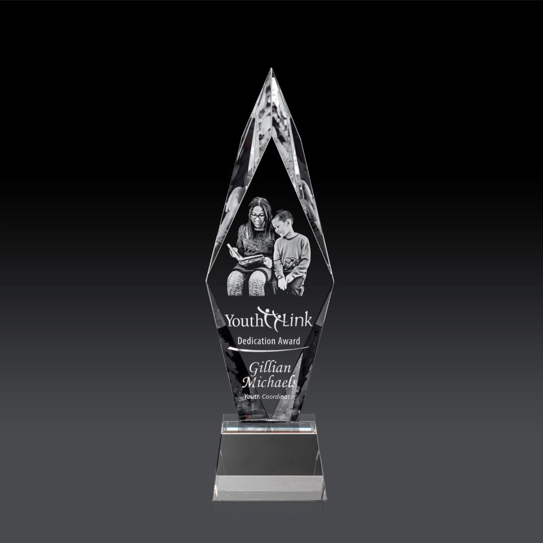 Manilow Award on Robson Base (3D) - Clear 3