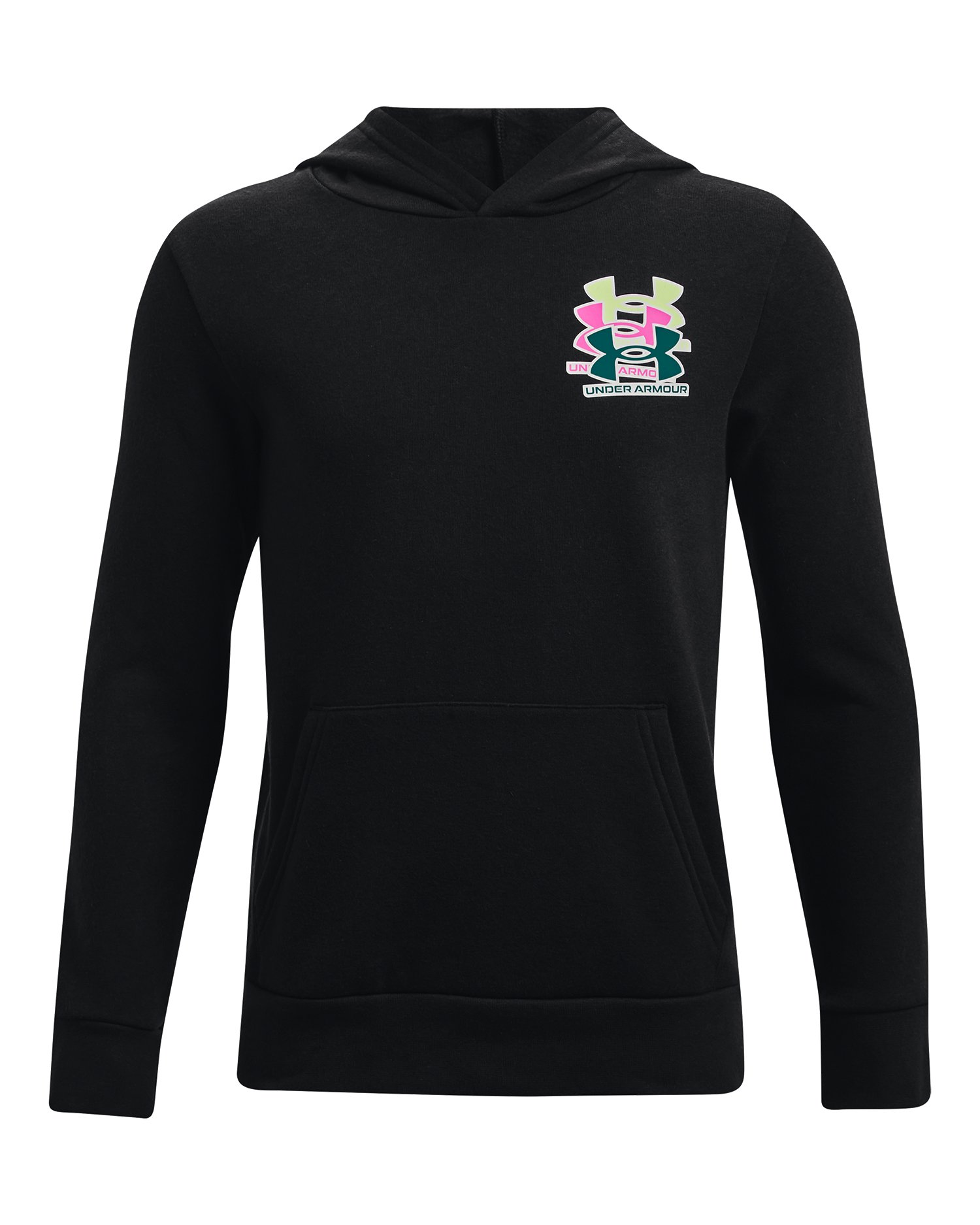 UA Rival Fleece ANAML Boys' Hoodie, custom hoodie or sweatshirt with logo imprint 2
