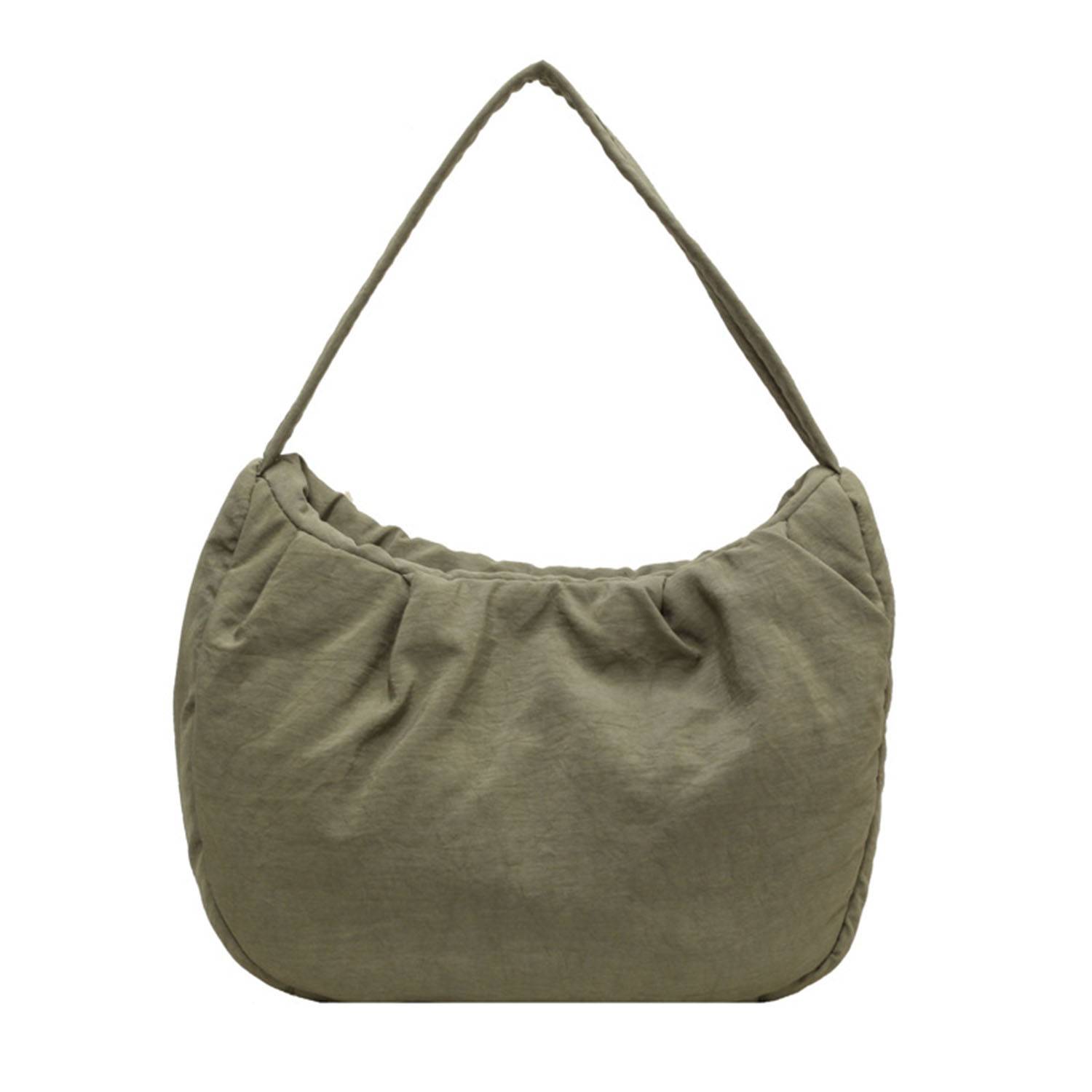 Nylon Wrinkle Candy Underarm Tote Bag 7