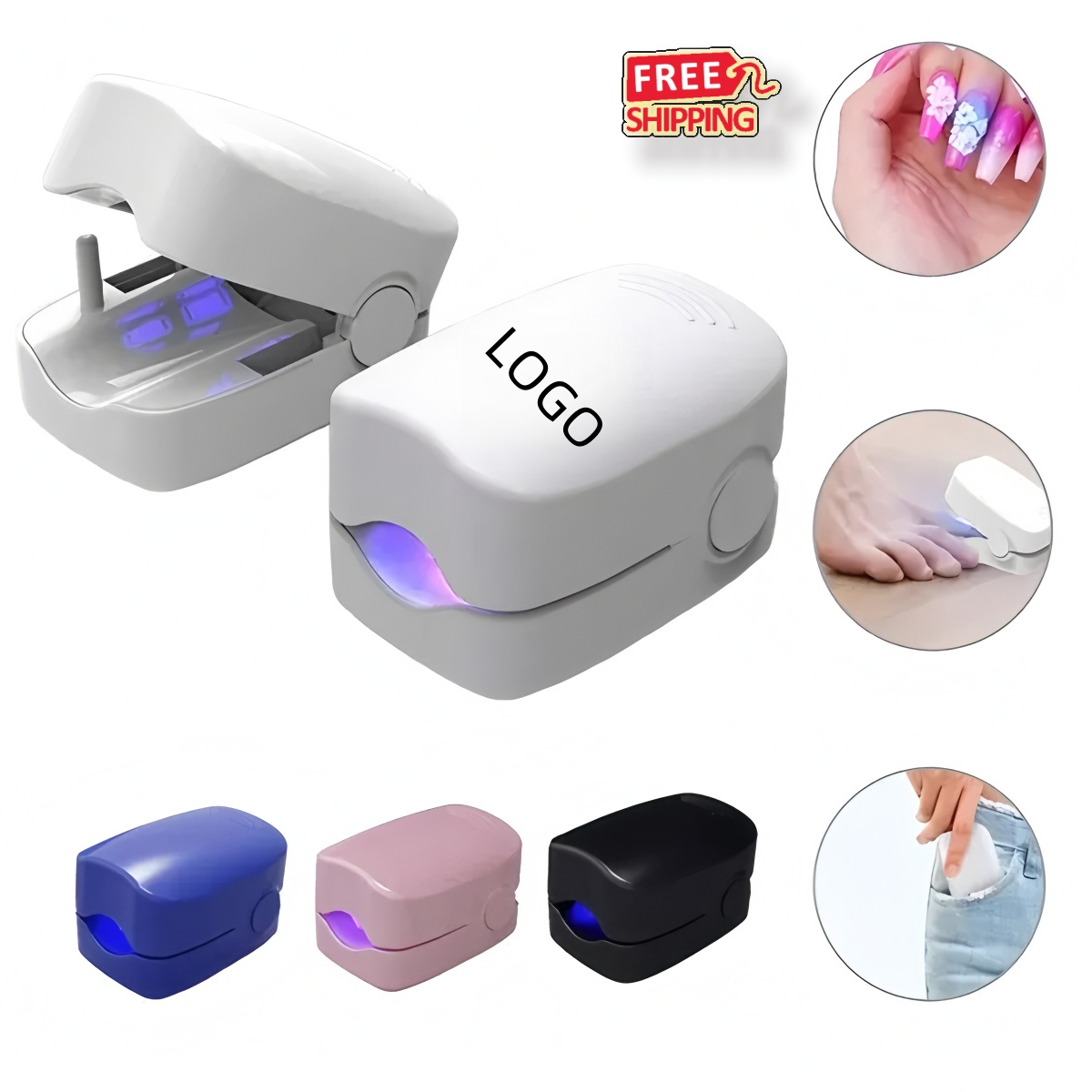 LED Nail Therapy Device for Toenail Care 3