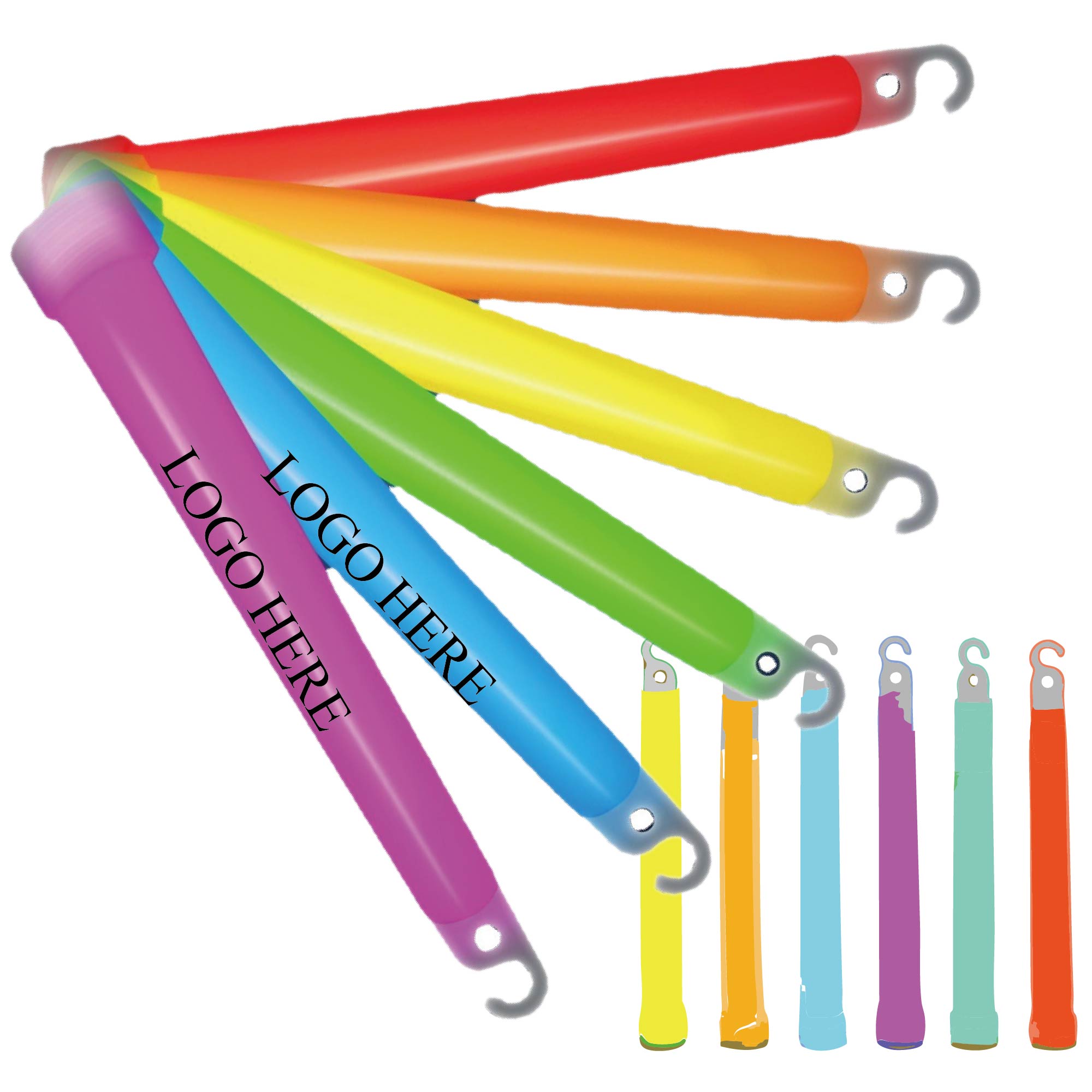 Waterproof 6" Glow Sticks for Parties 1