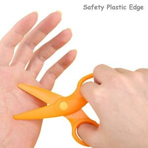 Ergonomic Plastic Mini Scissors With Safety Tip 10