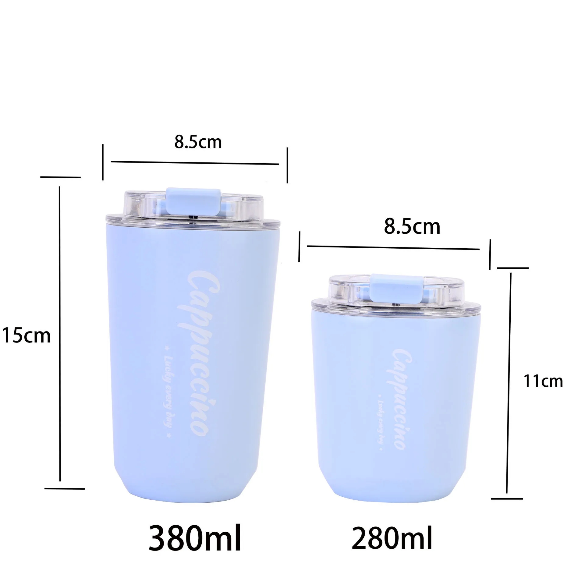 380ml Double Vacuum Coffee Cup 9