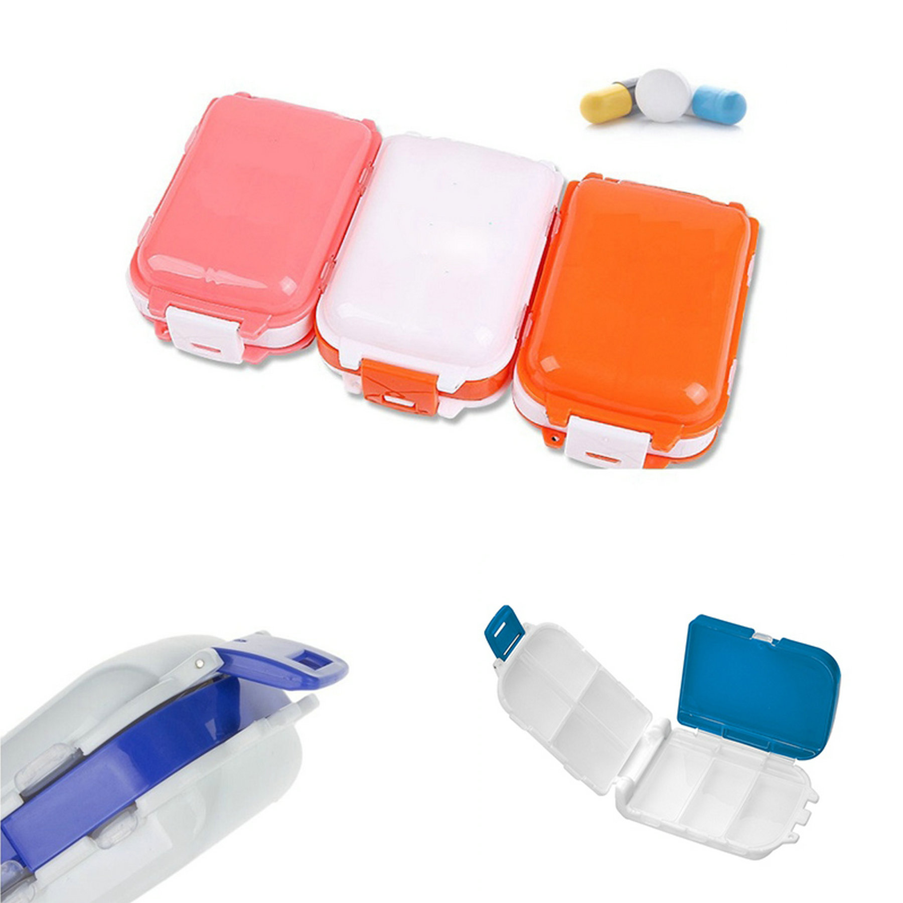 Portable Folding Pill Box 2