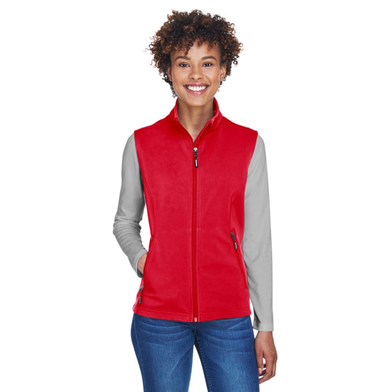 CORE365 Ladies' Cruise Two-Layer Fleece Bonded Soft Shell Vest 12