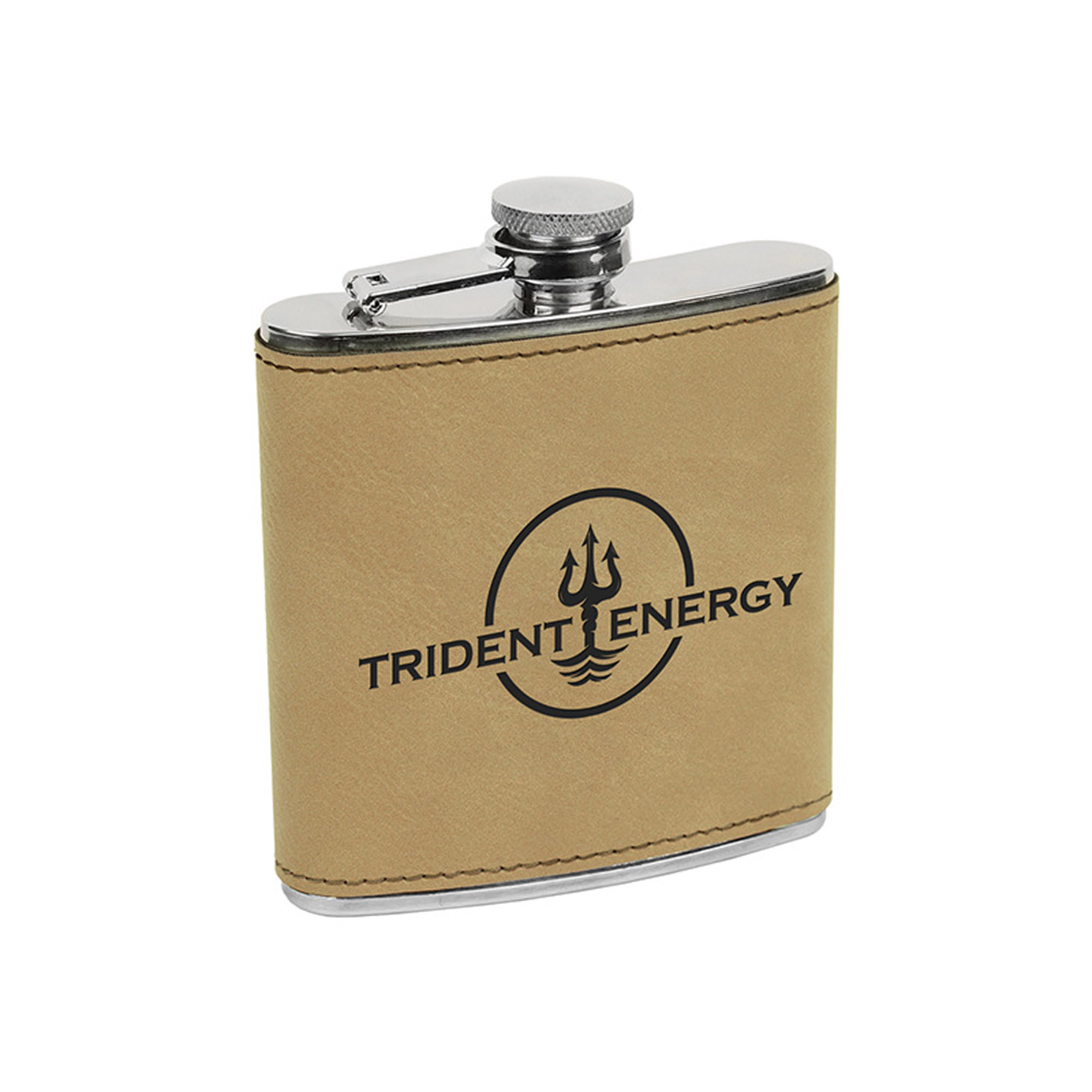 8 oz. Leatherette Stainless Steel Flasks 15
