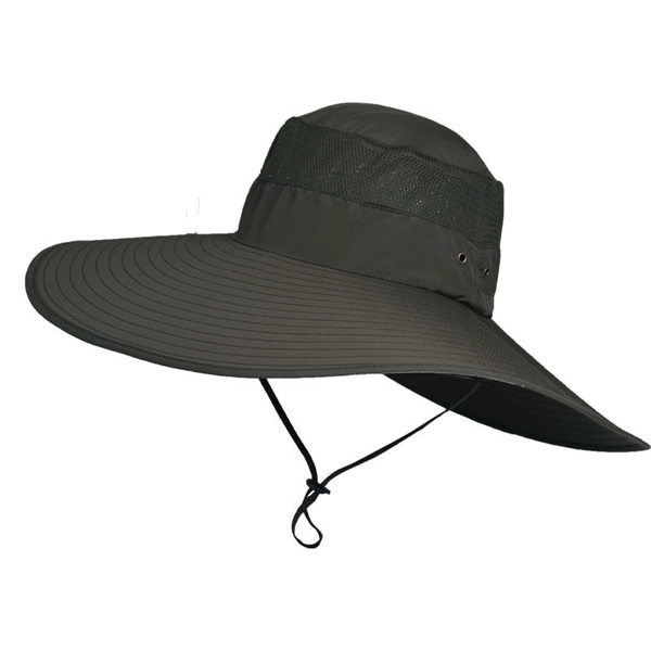 Super Wide Brim Men Fishing Sun Hats 4