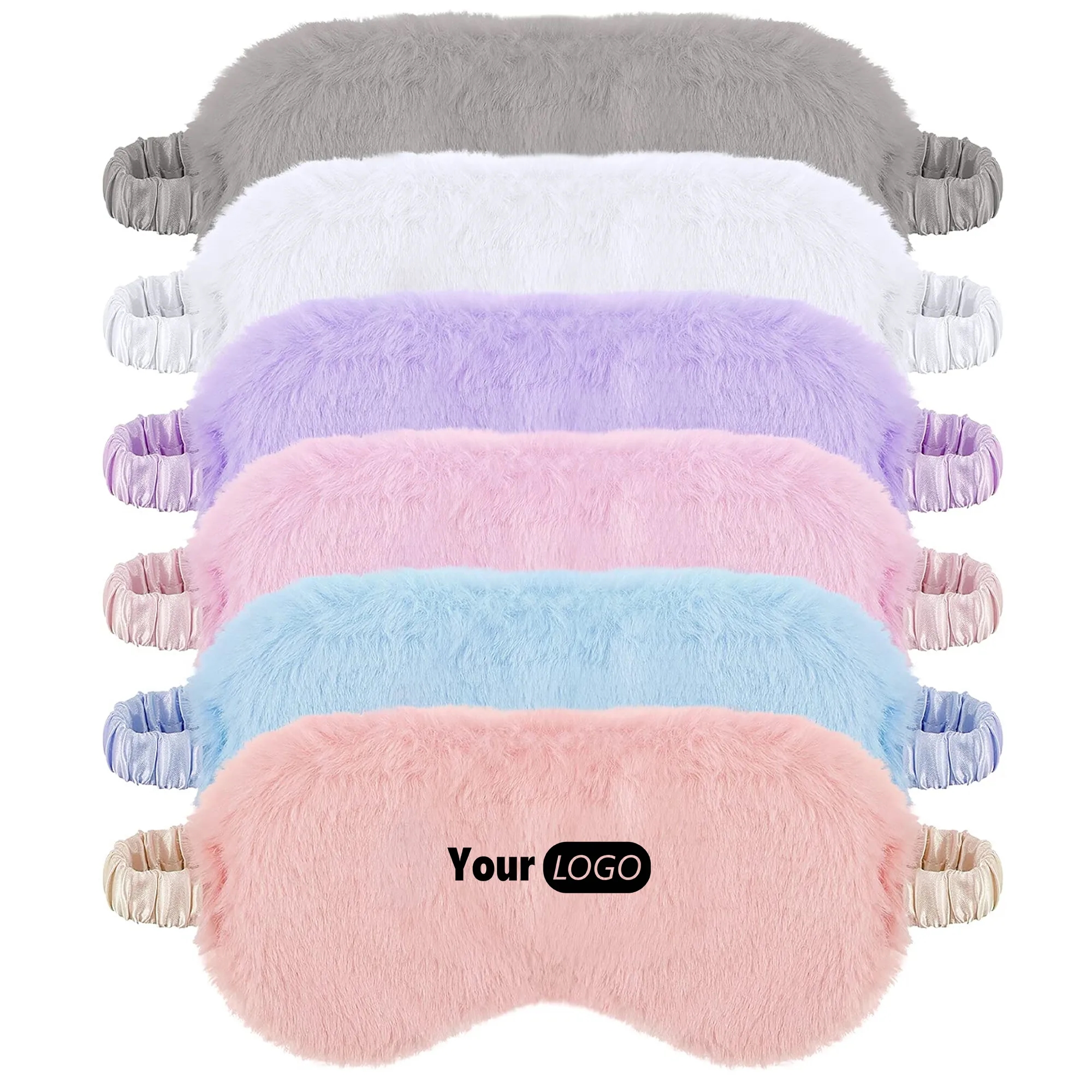 Plush Eye Mask Soft Sleeping Blindfold 2