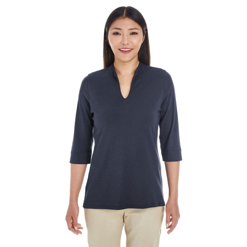 Devon & Jones Ladies' Perfect Fit™ Tailored Open Neckline Top 10