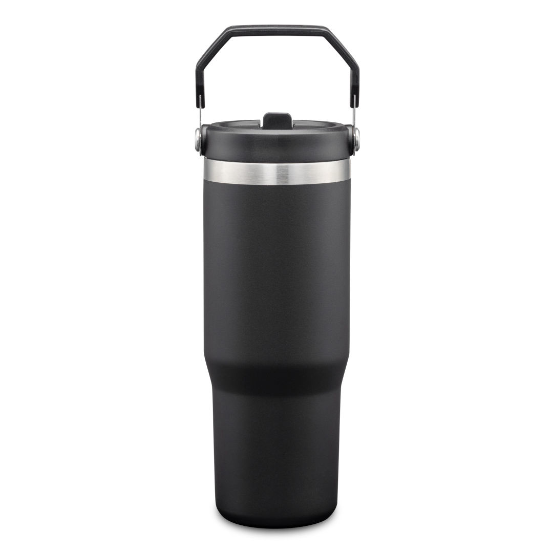 Revive SS Travel Mug w/Handle & Straw - 30oz 2