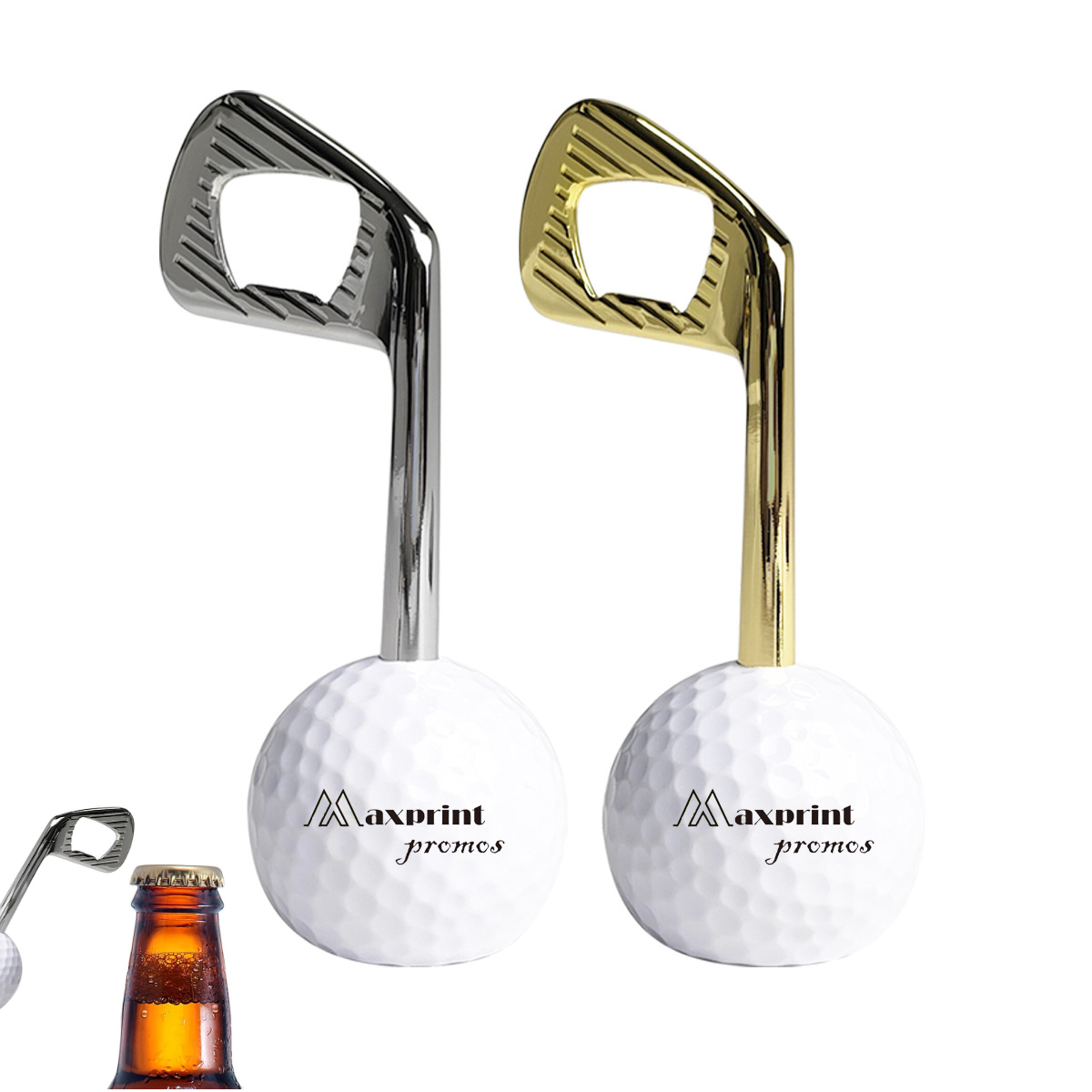 Golf Ball Shape Bottle Opener 1
