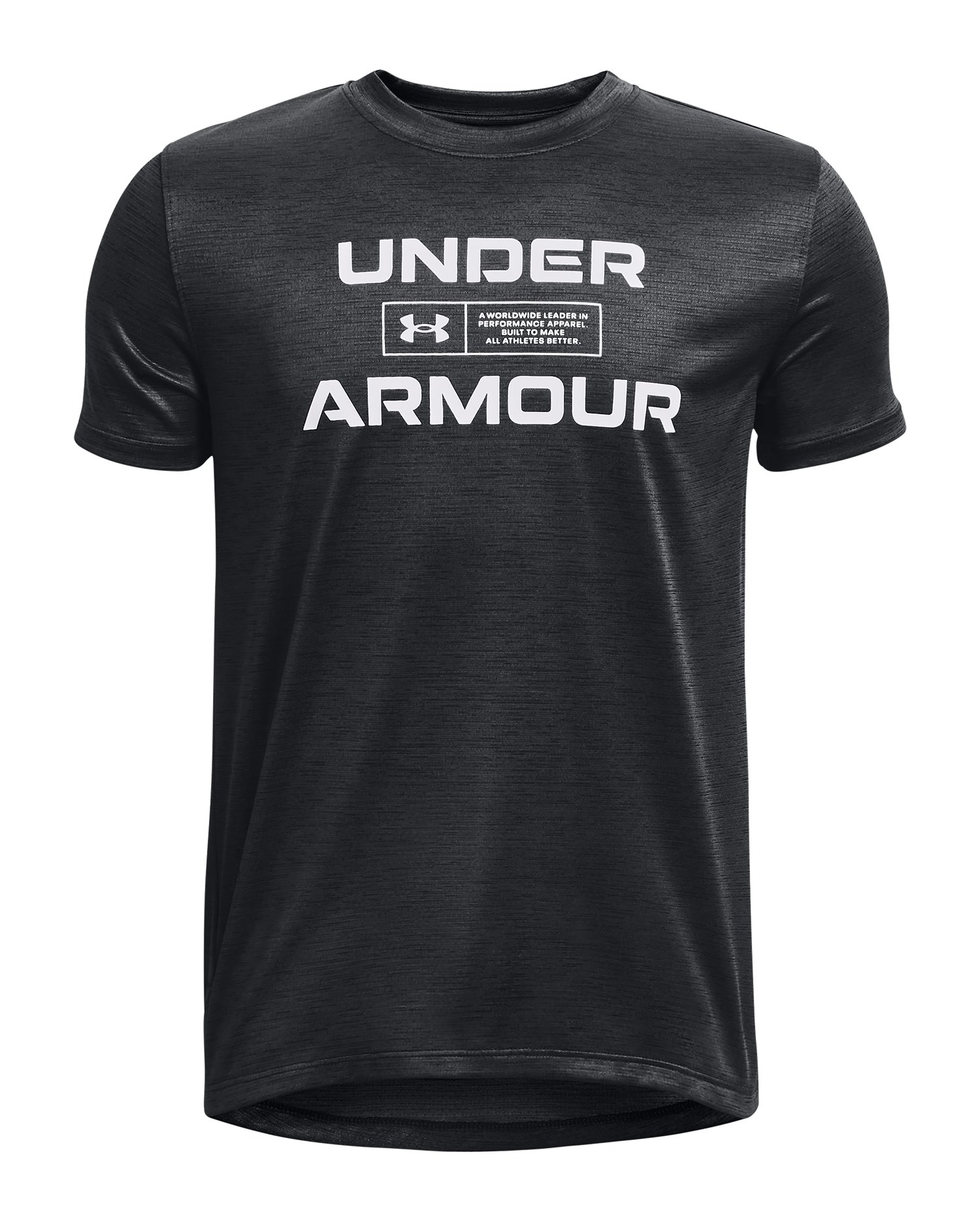 Boys' UA Vented Graphic Short Sleeve 4