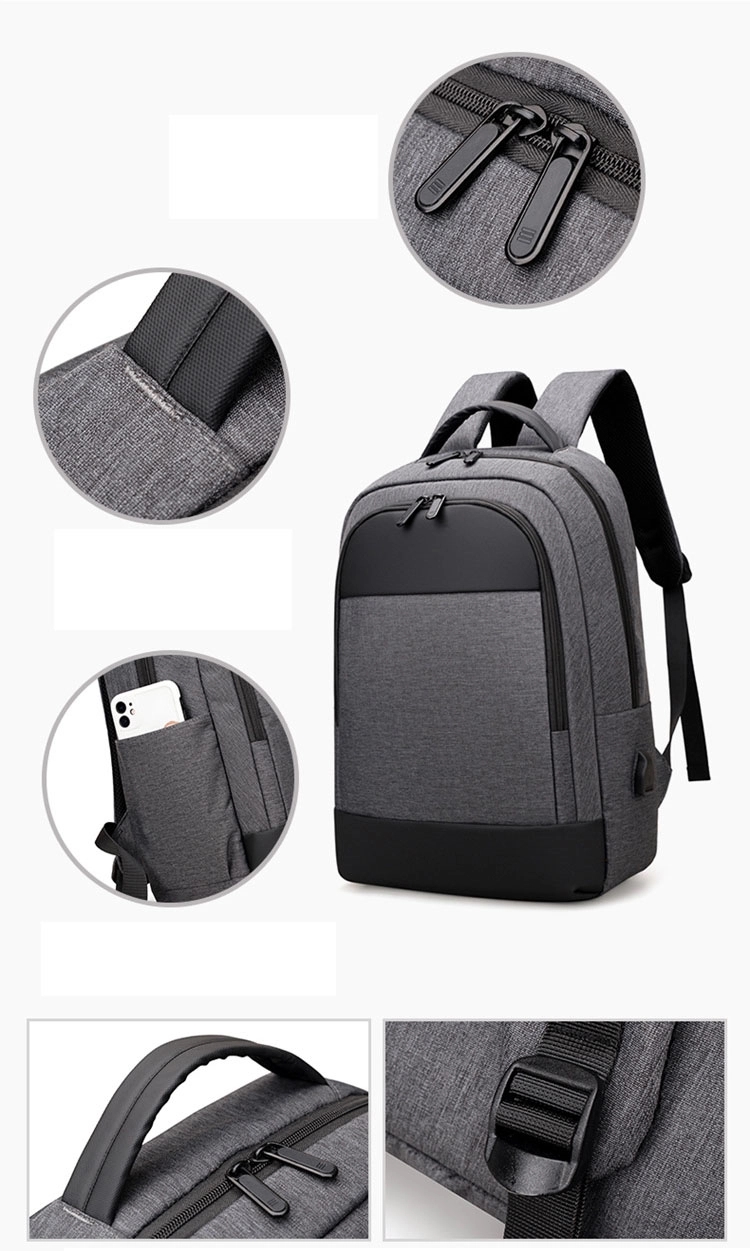 Custom  Business  Large Capacity Laptop Bags with USB  Port 3