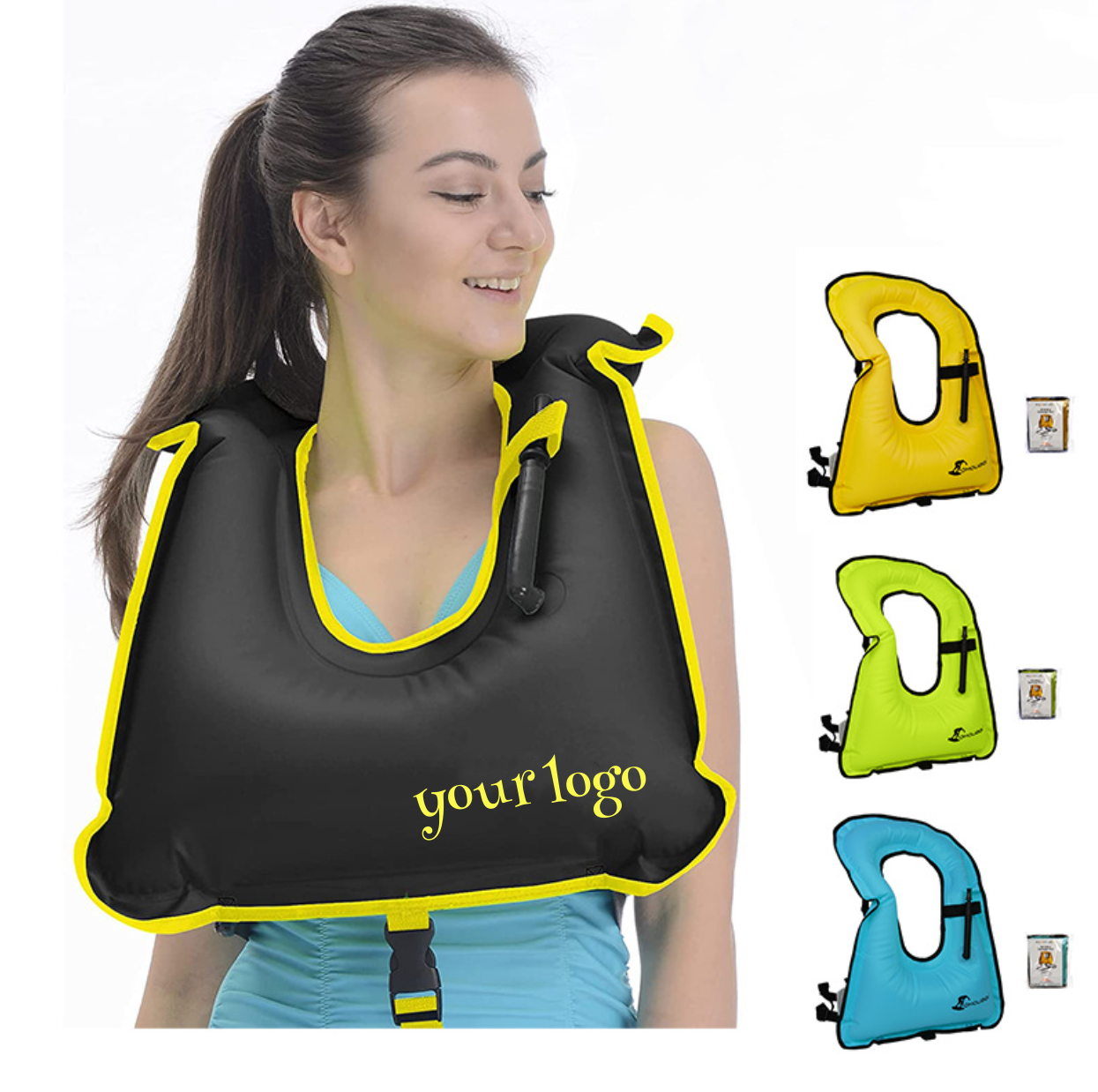 Inflatable Swim Vest Jackets 5