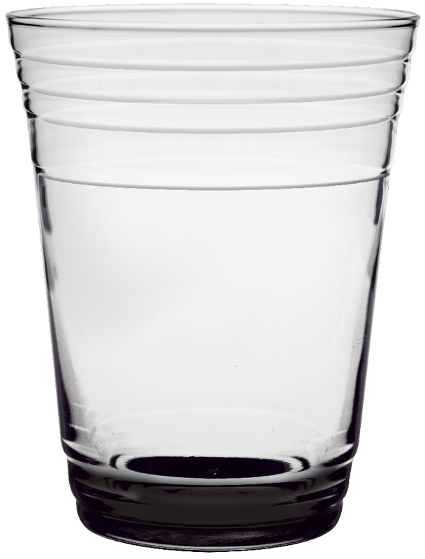 16 oz. Glass Fill Up Cup - Deep Etched 13