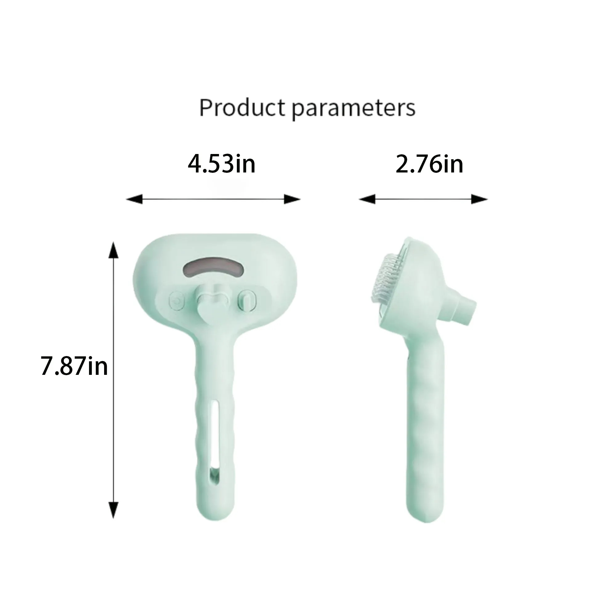 Pet Hair Brush Painless Combing & Relaxing Massage 4
