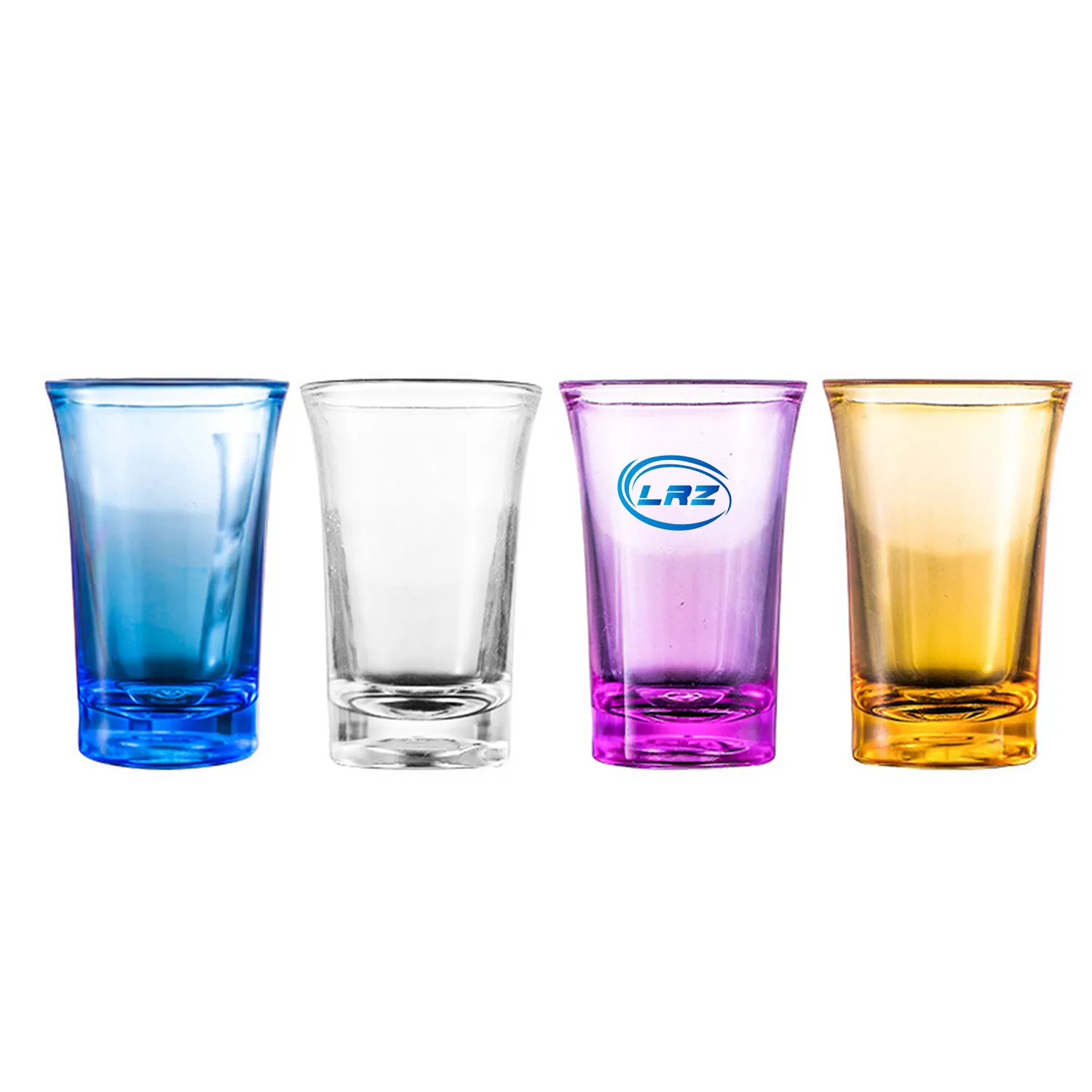 Acrylic Colorful Shot Glasses 1.2 oz 2