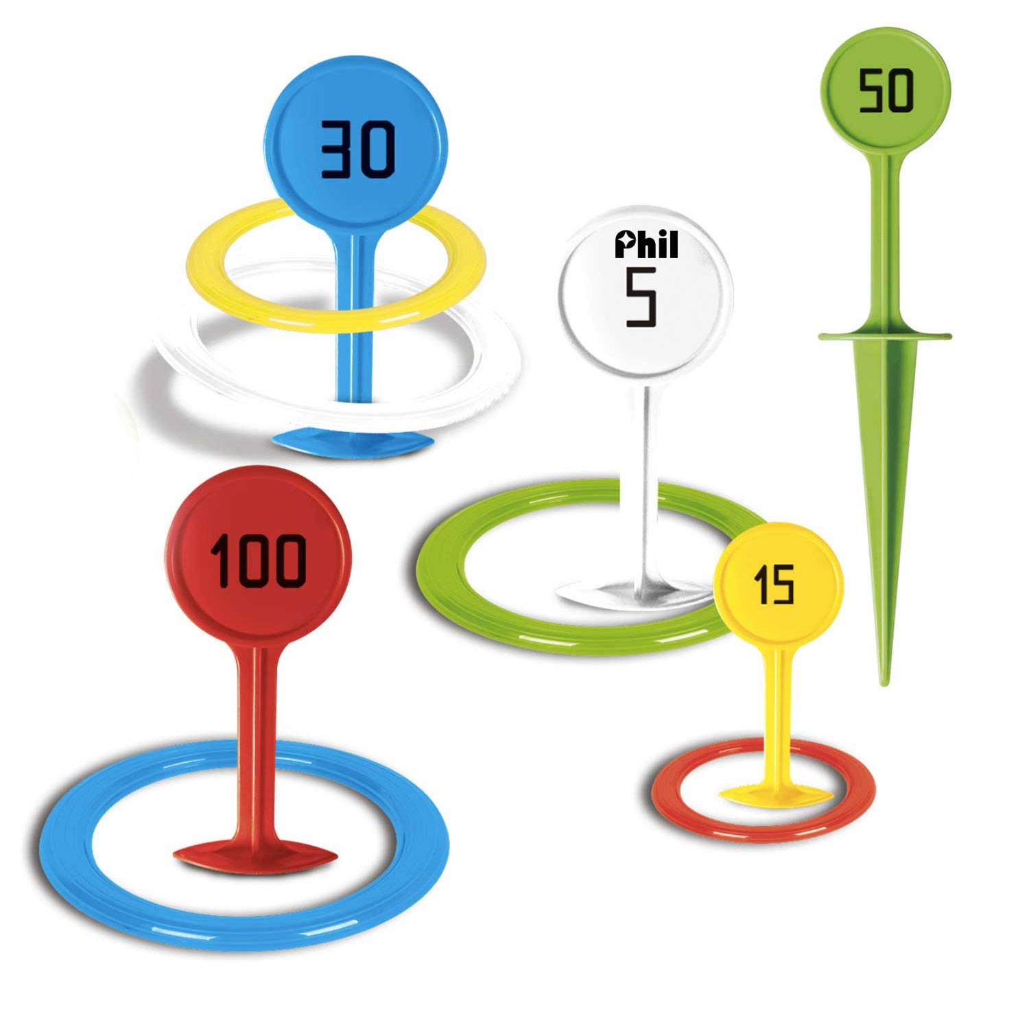 Outdoor Kids' Toy Beach & Lawn Ring Toss Game 10
